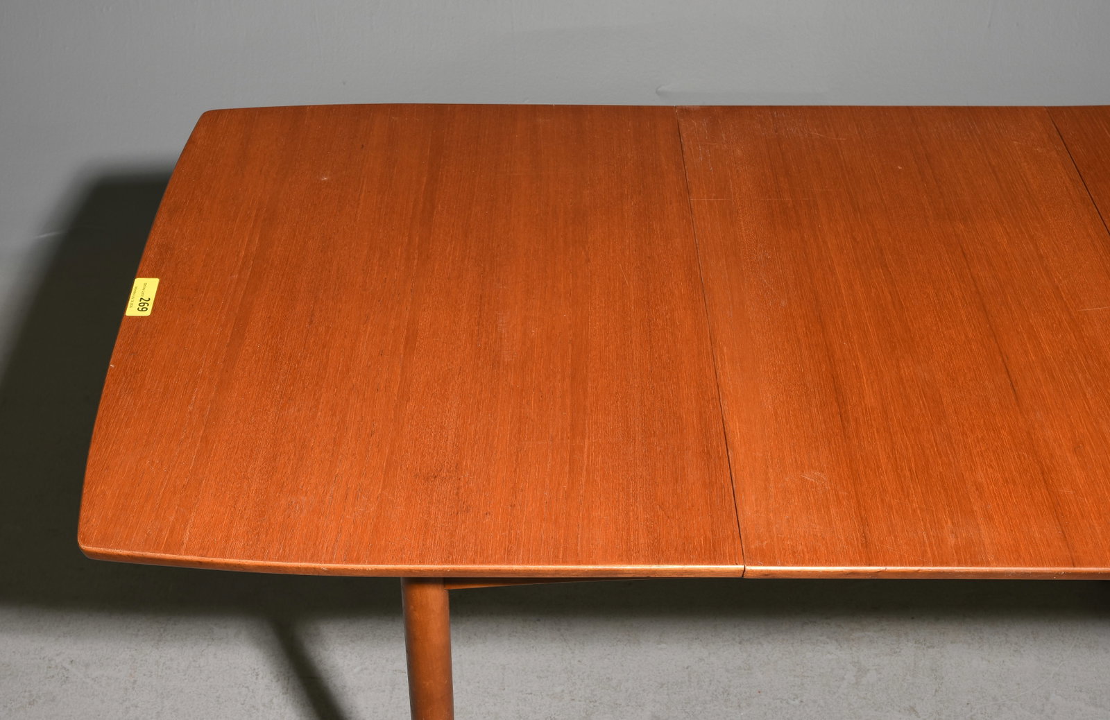 Mid Century Modern Table with Insertable Leaf - 3