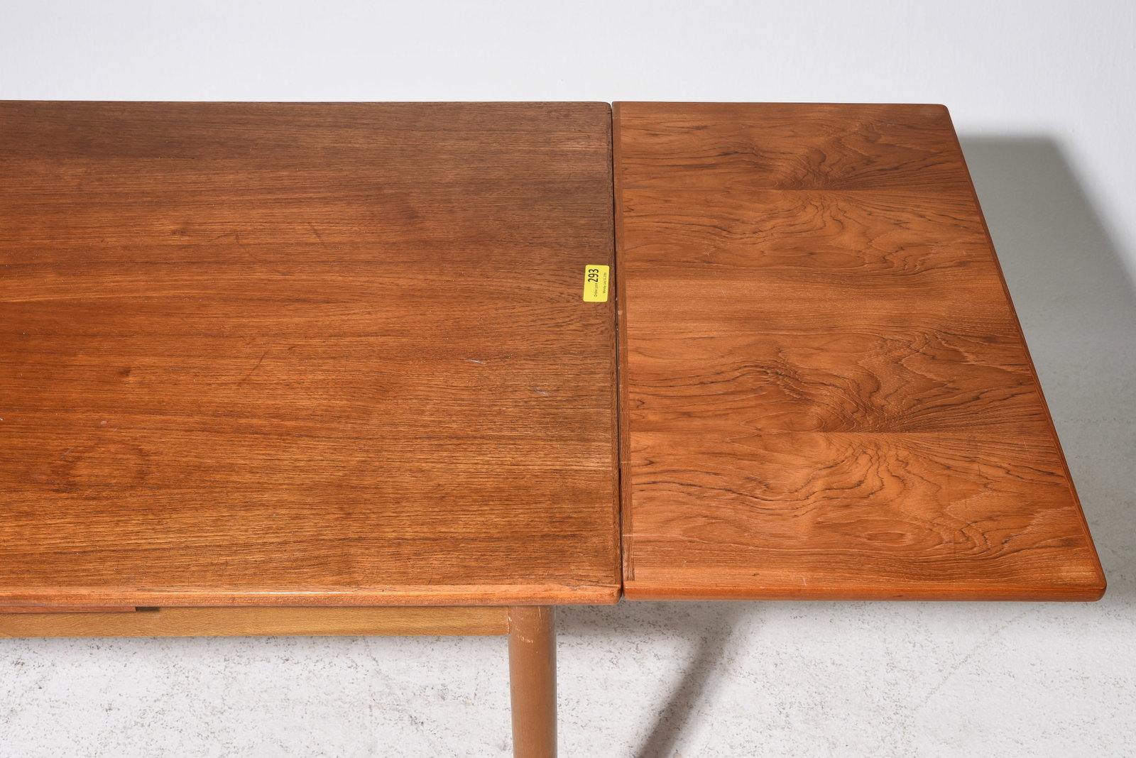 Danish Modern Draw Leaf Dining Table - 4