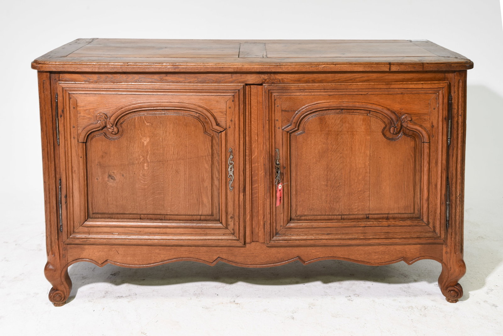 Louis XV Style Rustic Oak Sideboard / Buffet (1 of 5)