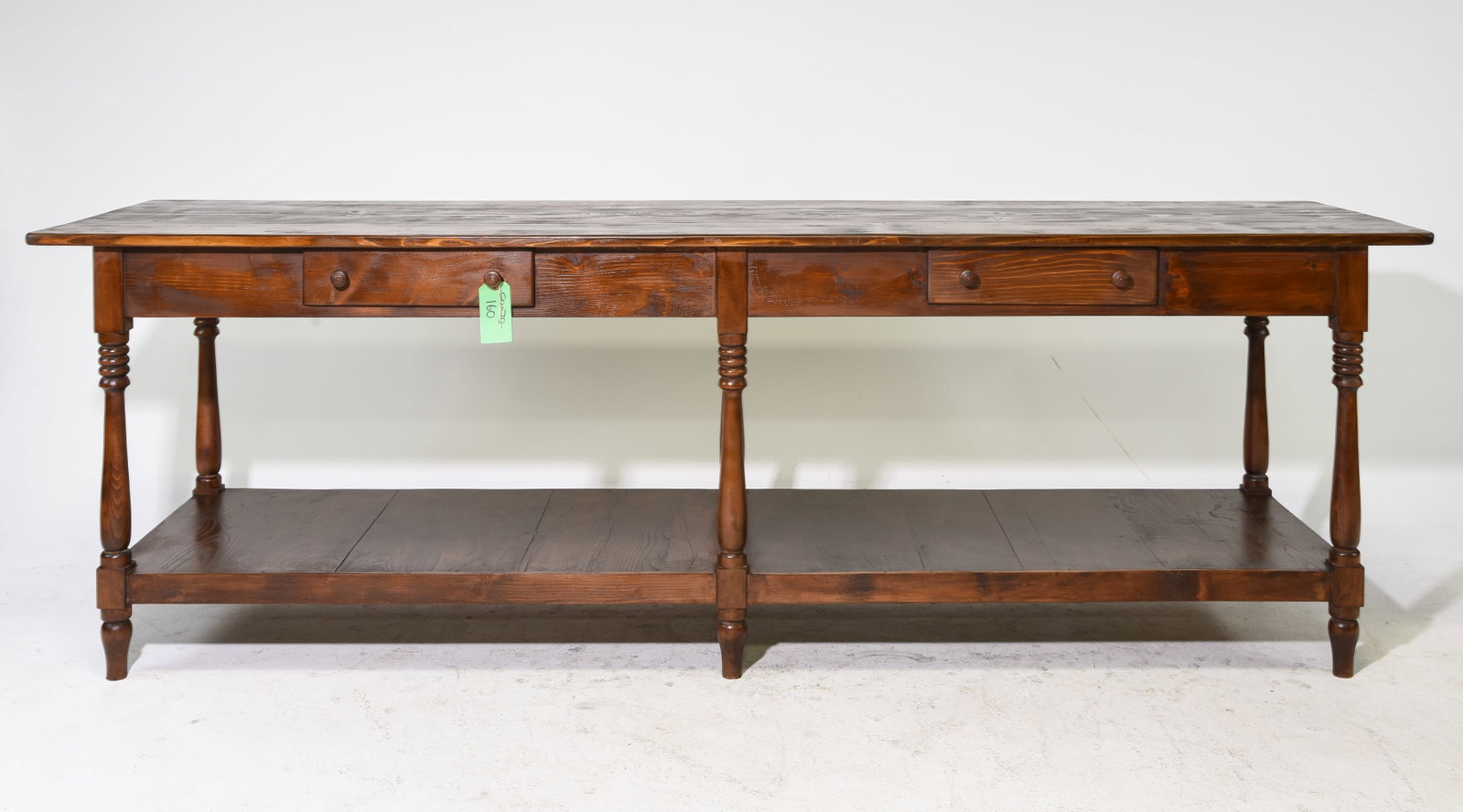 Large Drapers Table with Drawers (1 of 5)