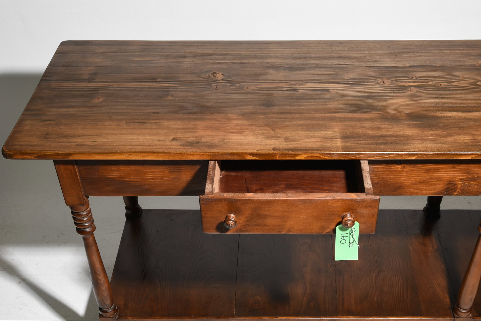 Large Drapers Table with Drawers - 2