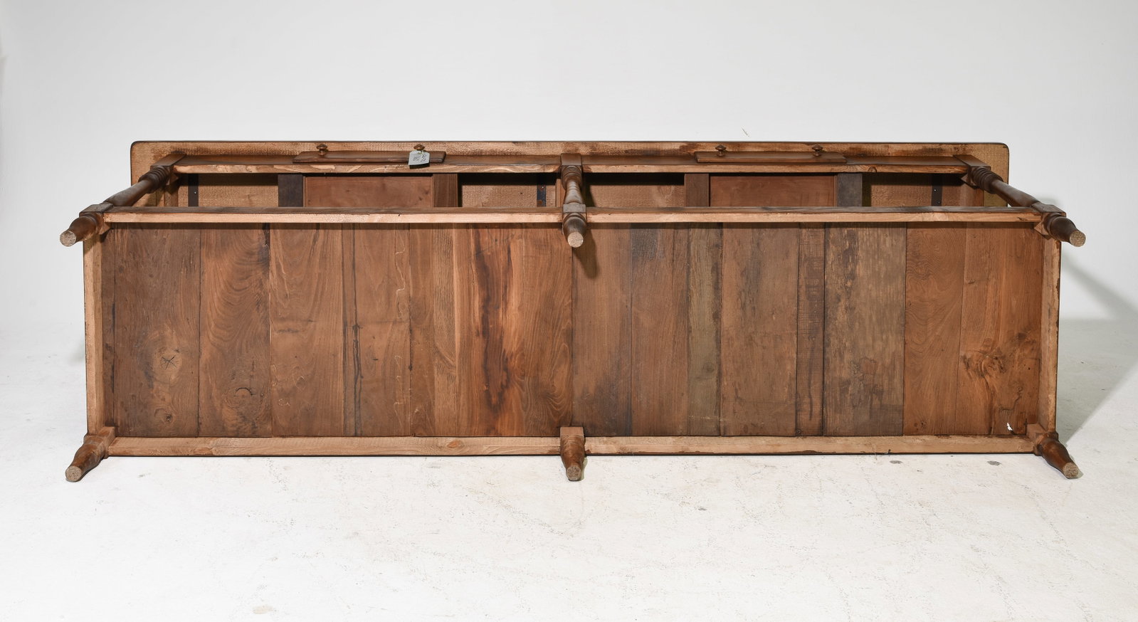 Large Drapers Table with Drawers - 4