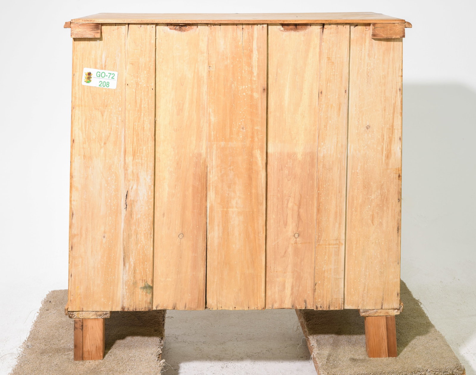 British Pine Five Drawer Chest #2 - 4