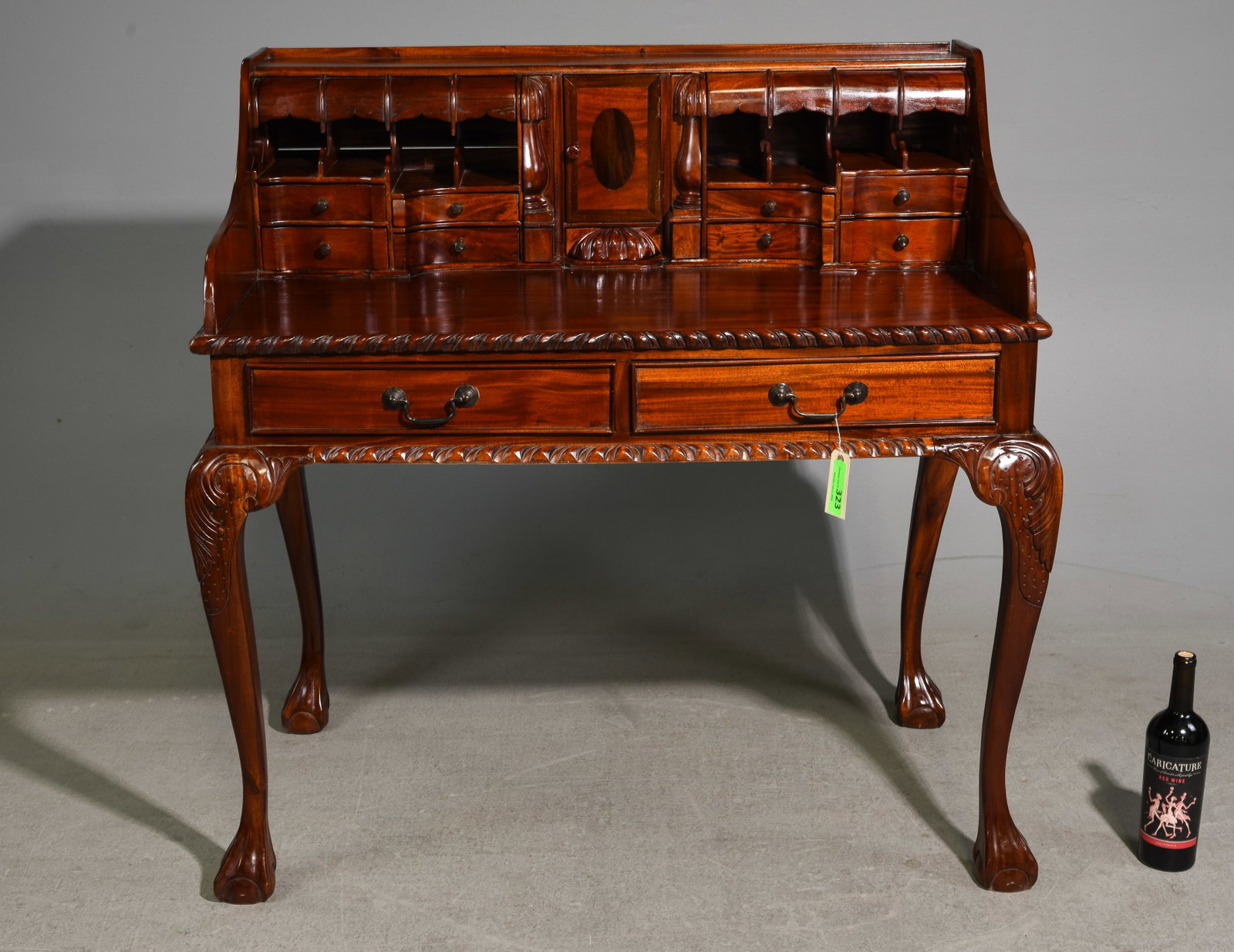 English Ball & Claw Desk / Writing Table #2 (1 of 5)