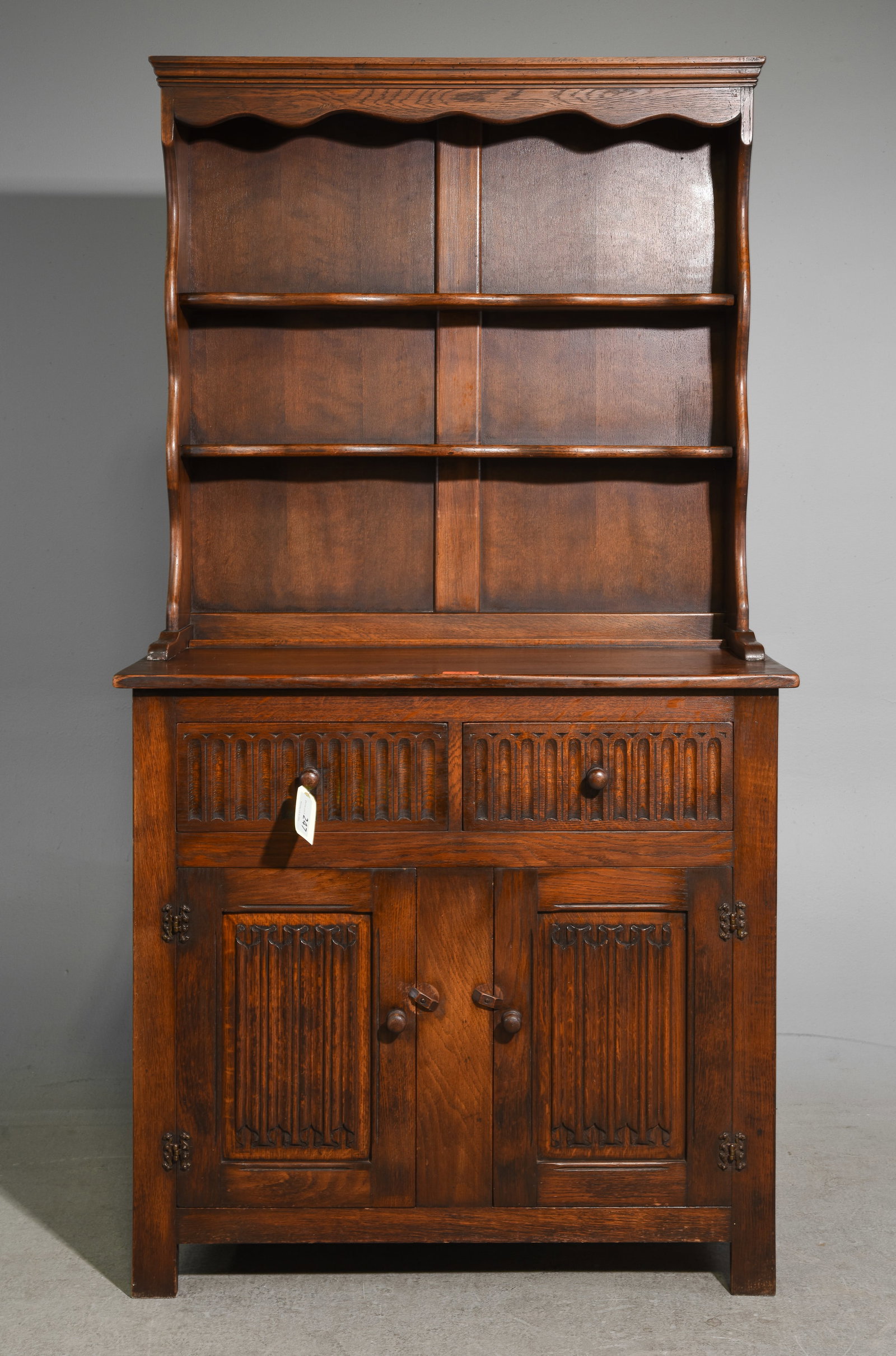 British Oak Welch / Plate Rack Dresser (1 of 8)