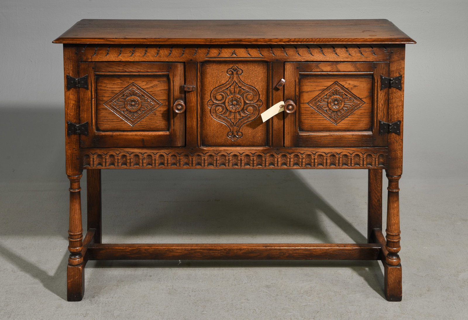 British Oak Hall Table / Console (1 of 5)