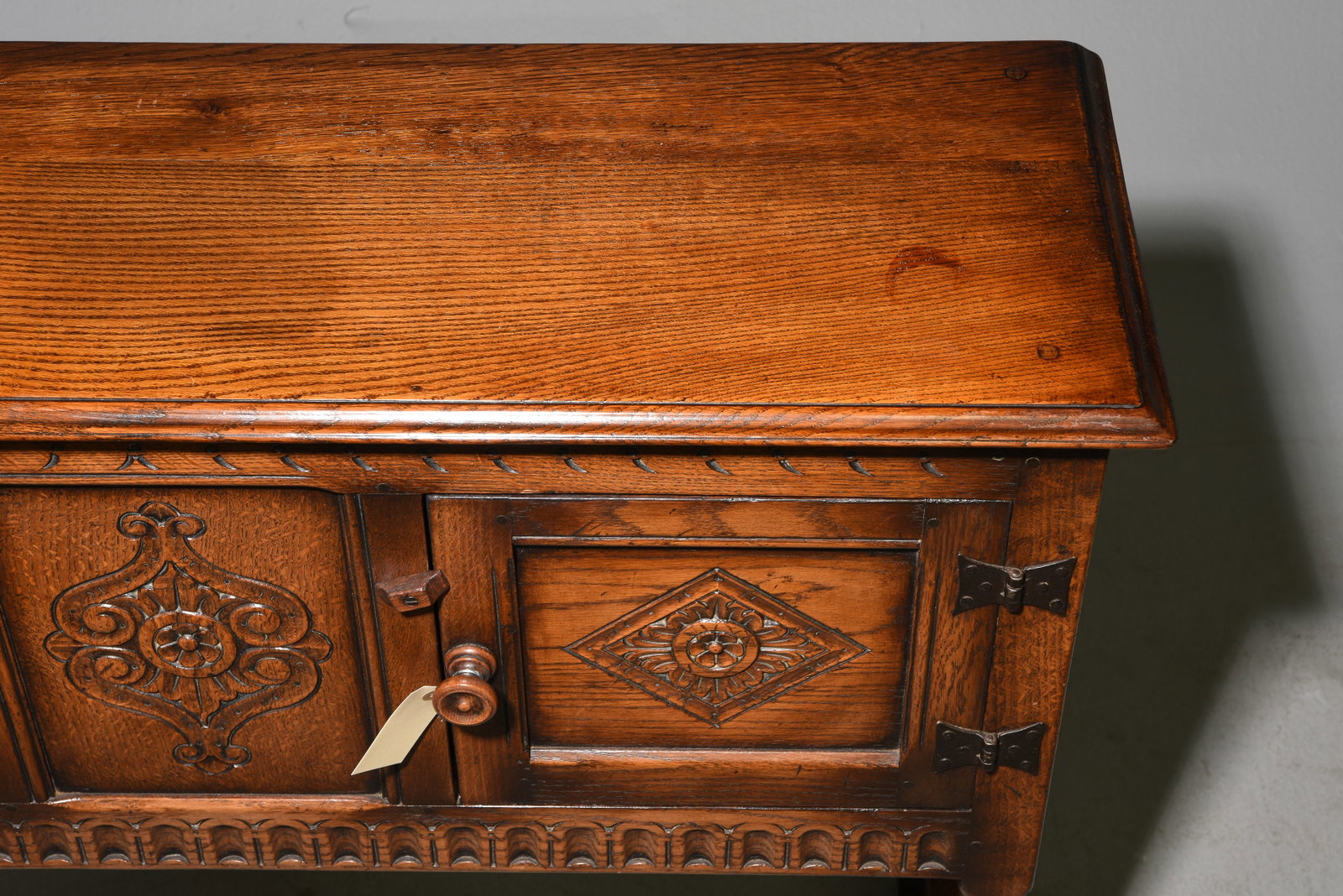 British Oak Hall Table / Console - 4