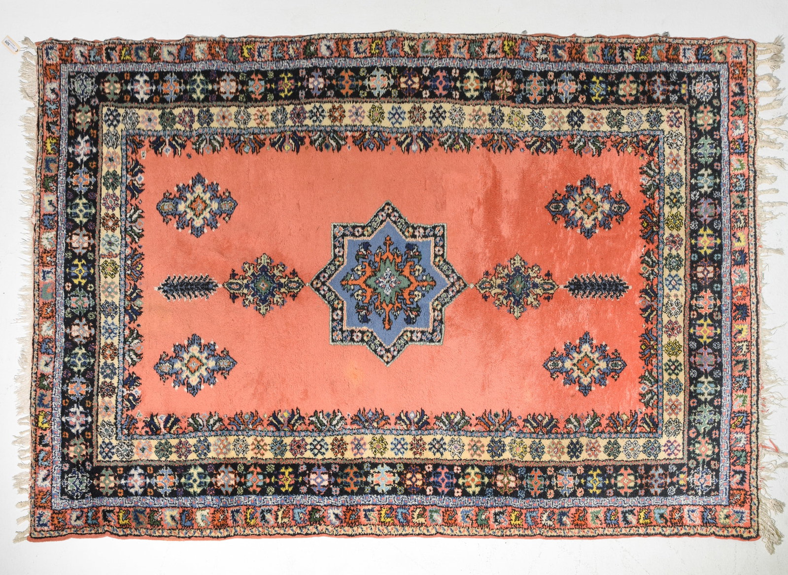 Hand Knotted Rug - 6'6 x 9'10: Hand Knotted Rug - 6'6 x 9'10