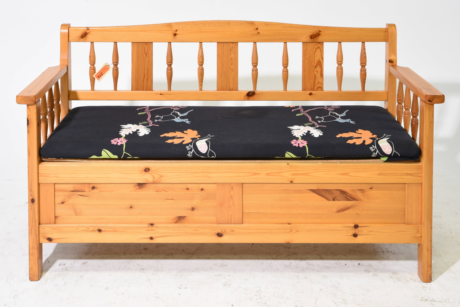 Swedish Pine Hall / Kitchen Bench c.1980's (1 of 3)