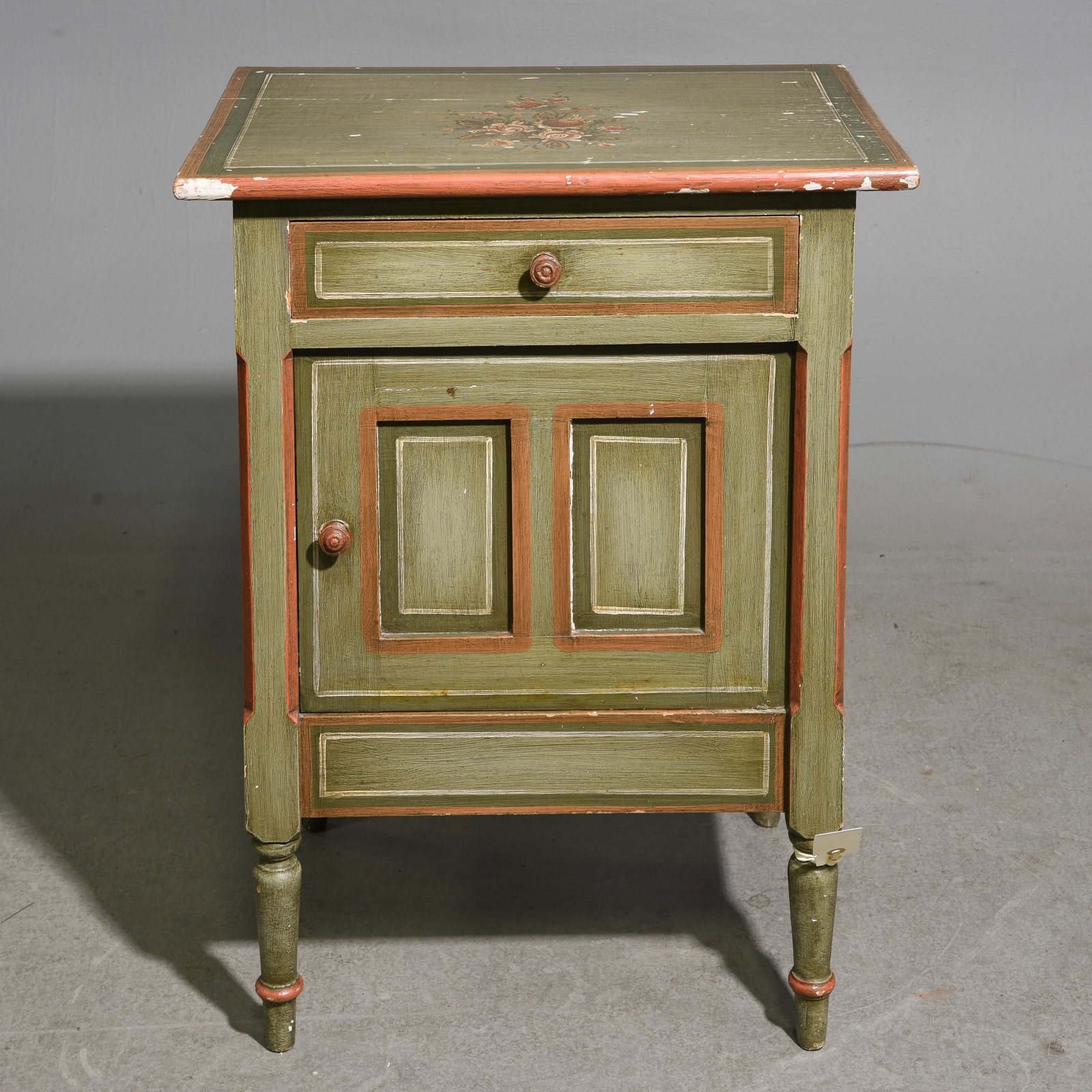 Danish Painted Occasional Cabinet / Bedside (1 of 4)