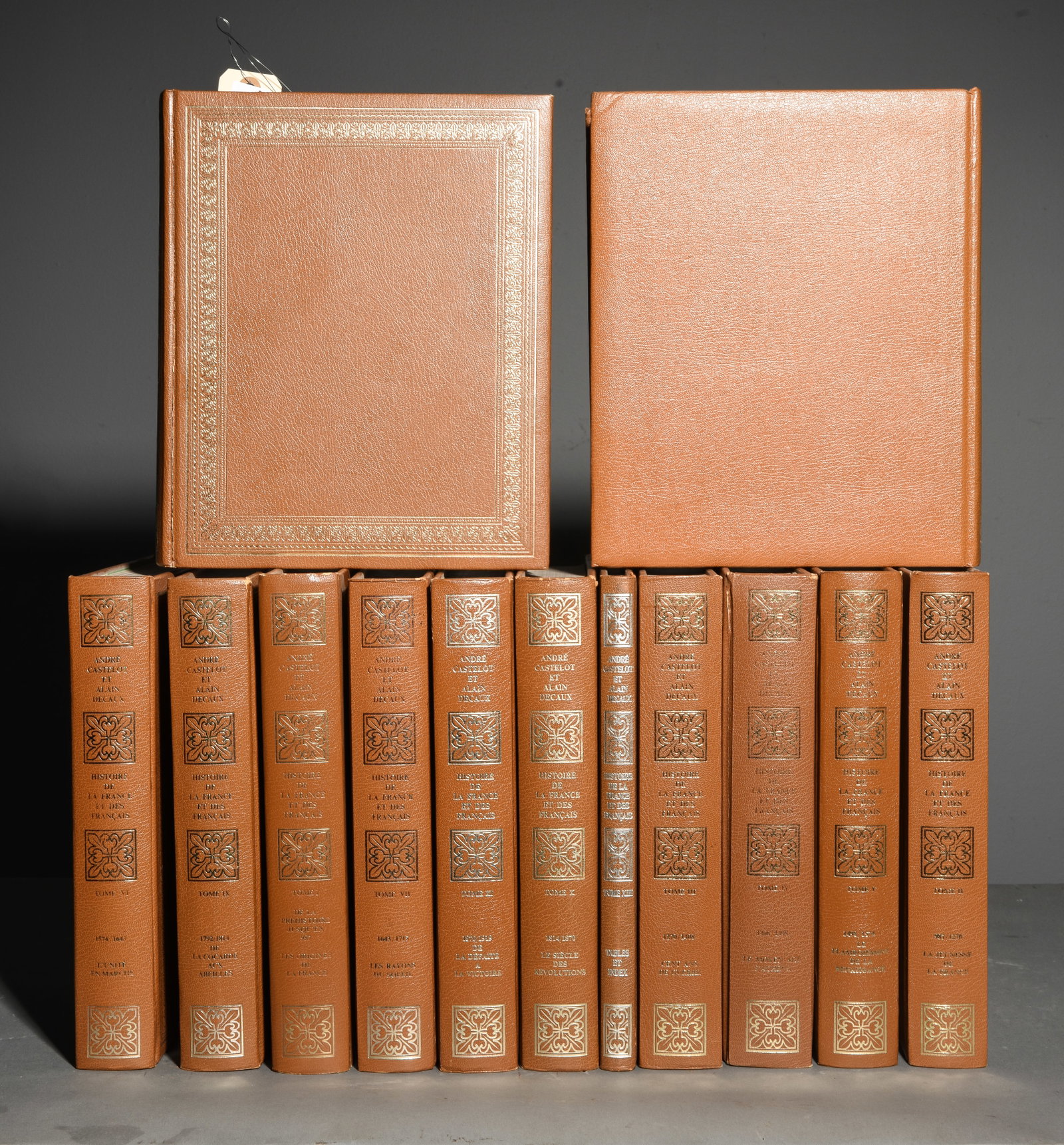 13 Leather Bound European Books / Novels (1 of 3)