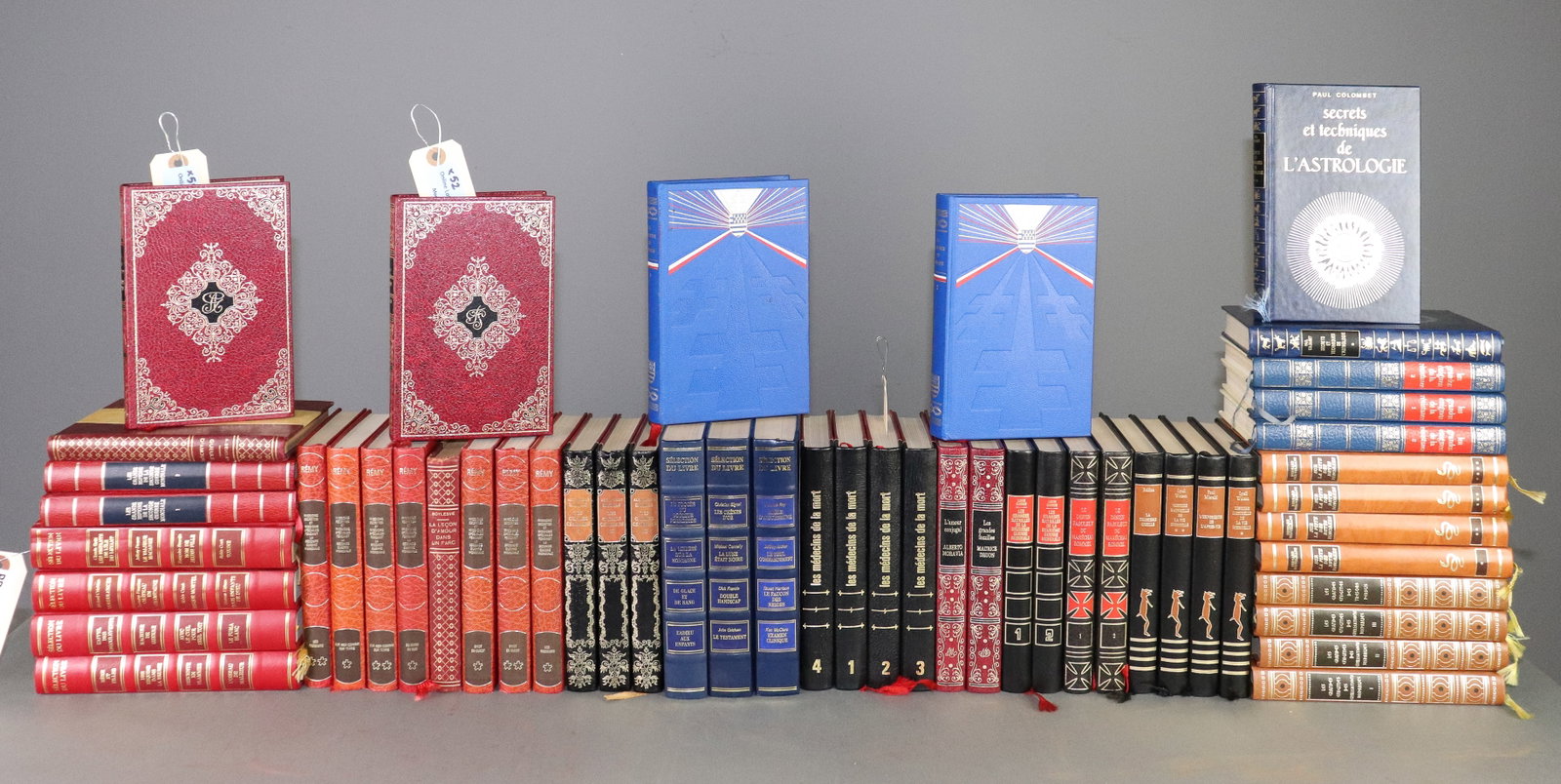 52 Leather Bound European Books / Novels (1 of 8)