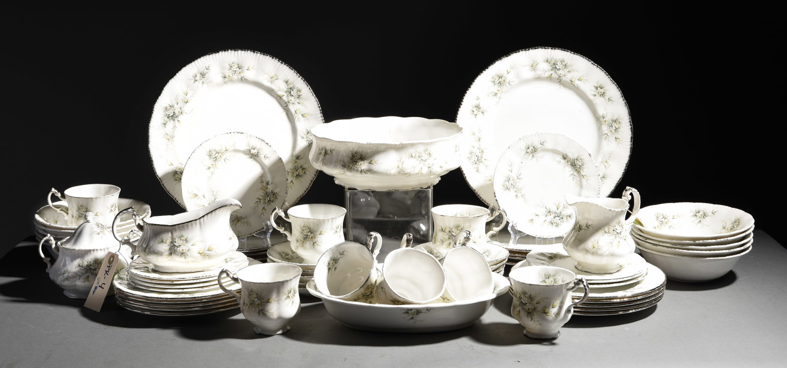 62pcs English "First Love" Bone China Set (1 of 6)