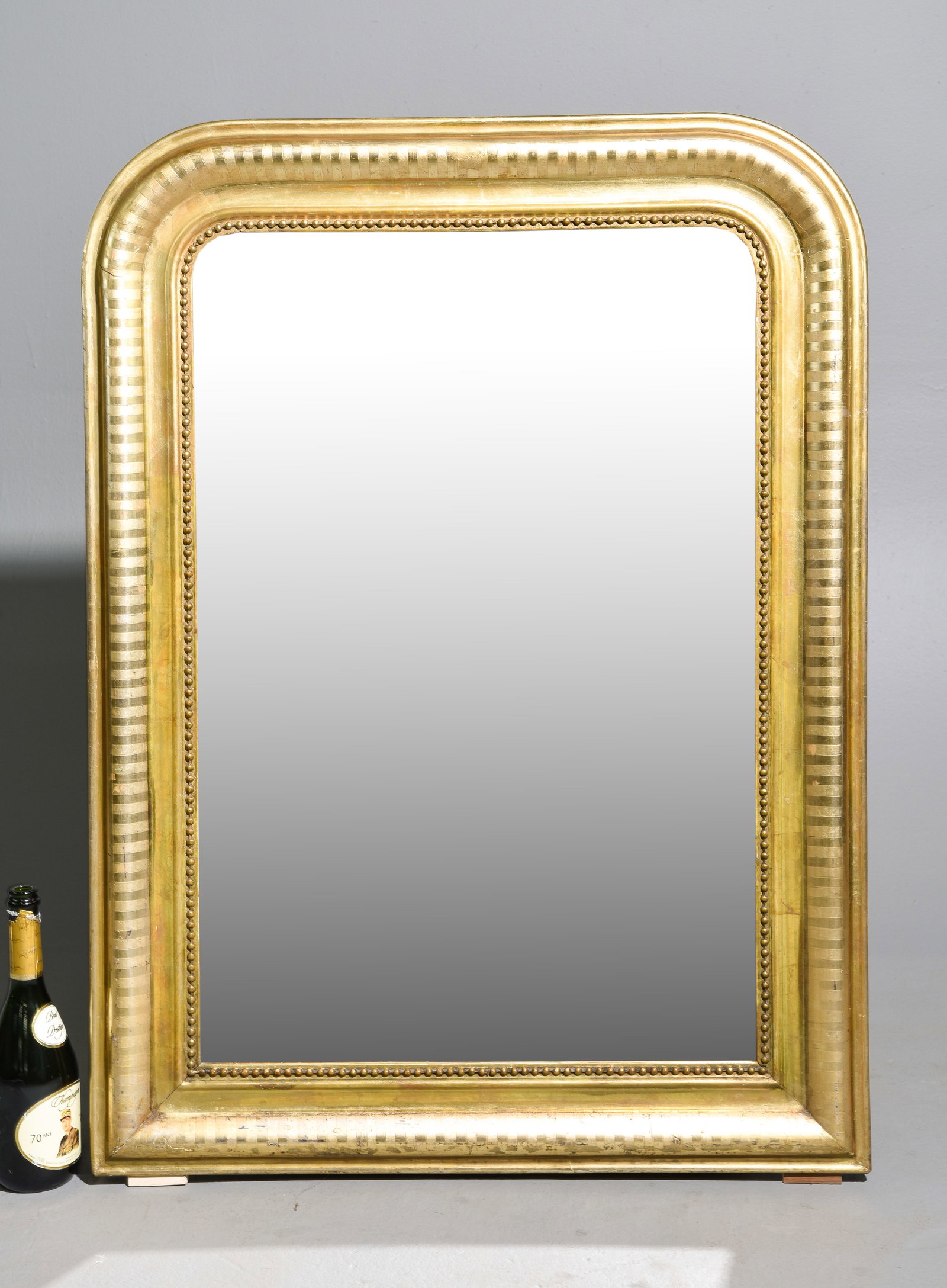 Louis Philippe Style Gold Framed Mirror #3 (1 of 4)