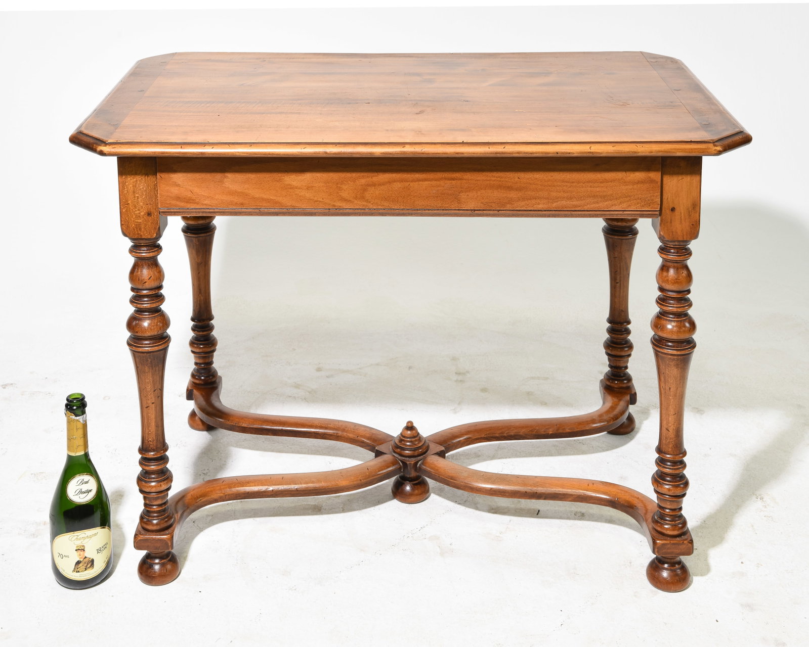 Louis Philippe Style Walnut Writing Table (1 of 4)