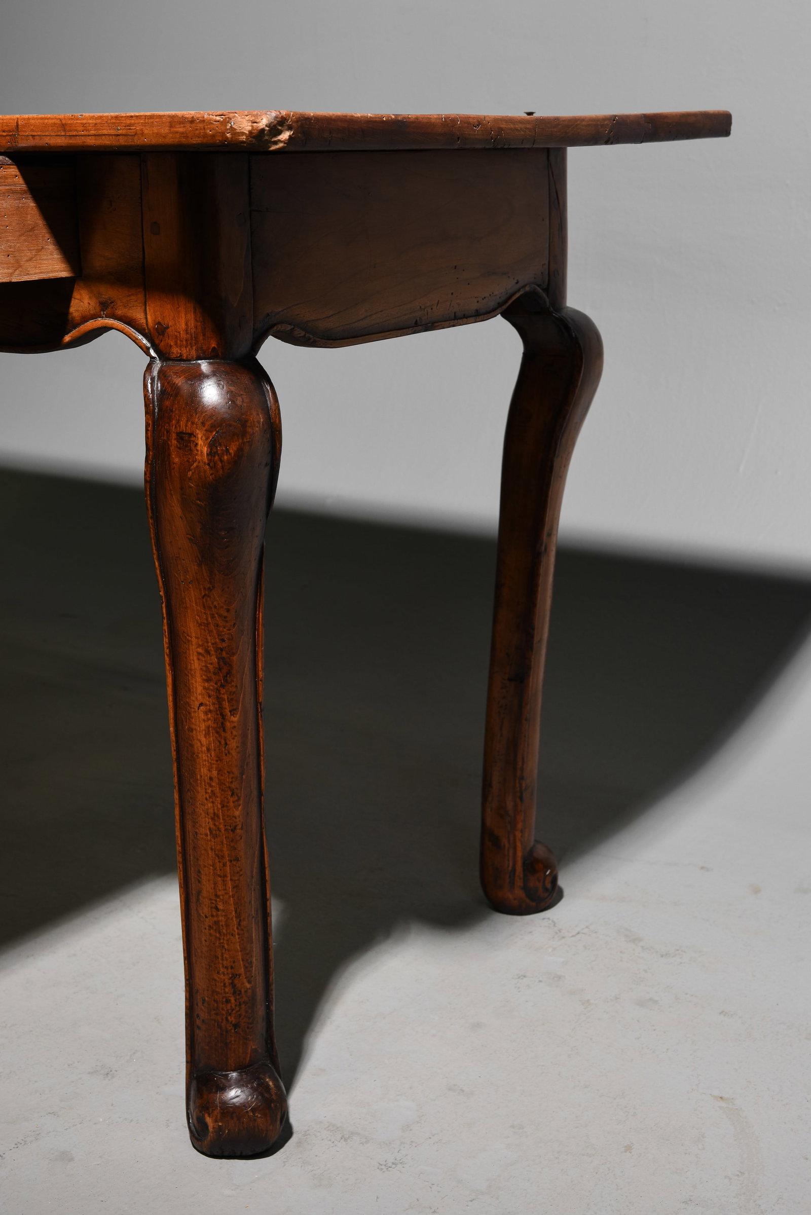 French Rustic Two Drawer Writing Table / Desk - 5
