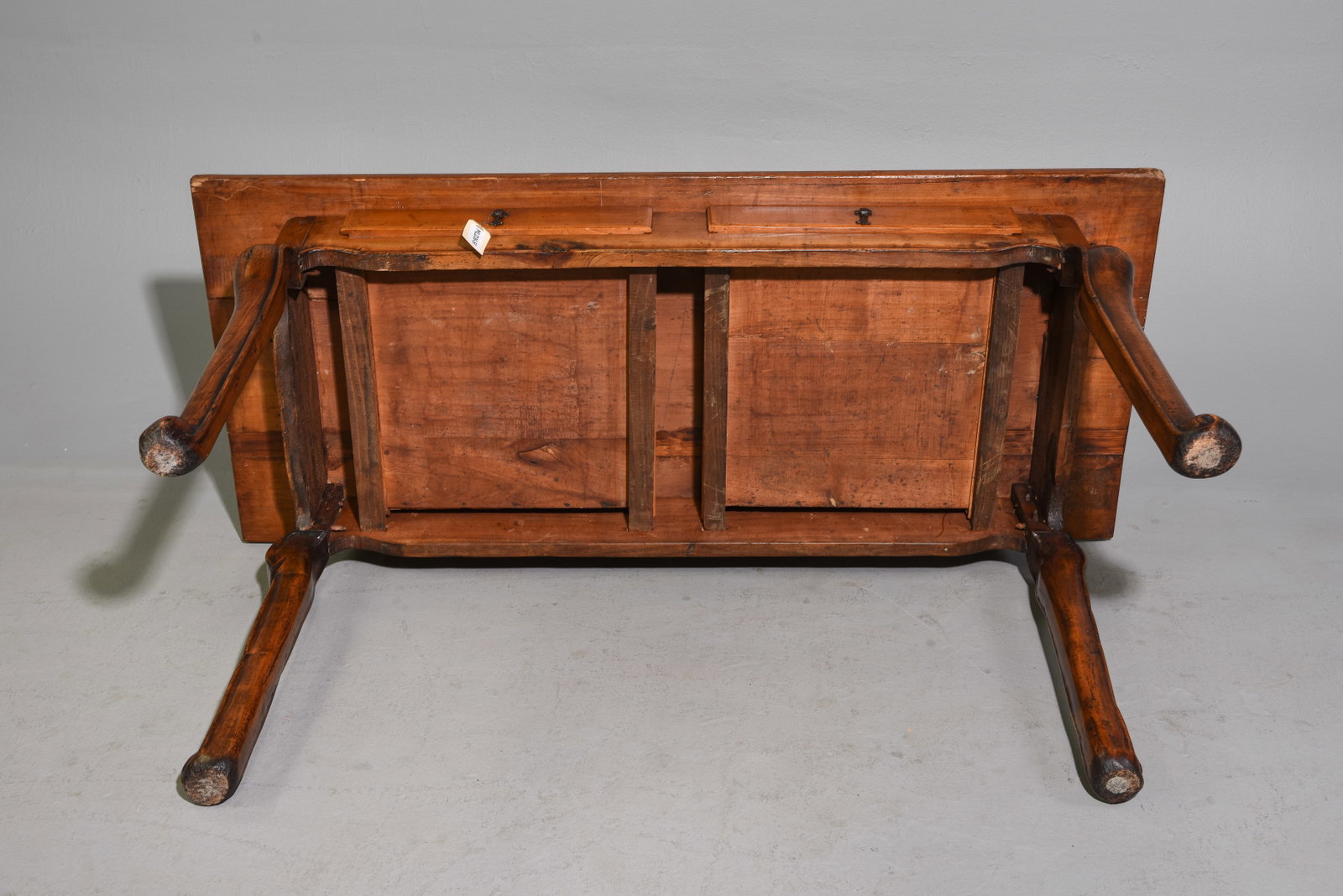 French Rustic Two Drawer Writing Table / Desk - 6