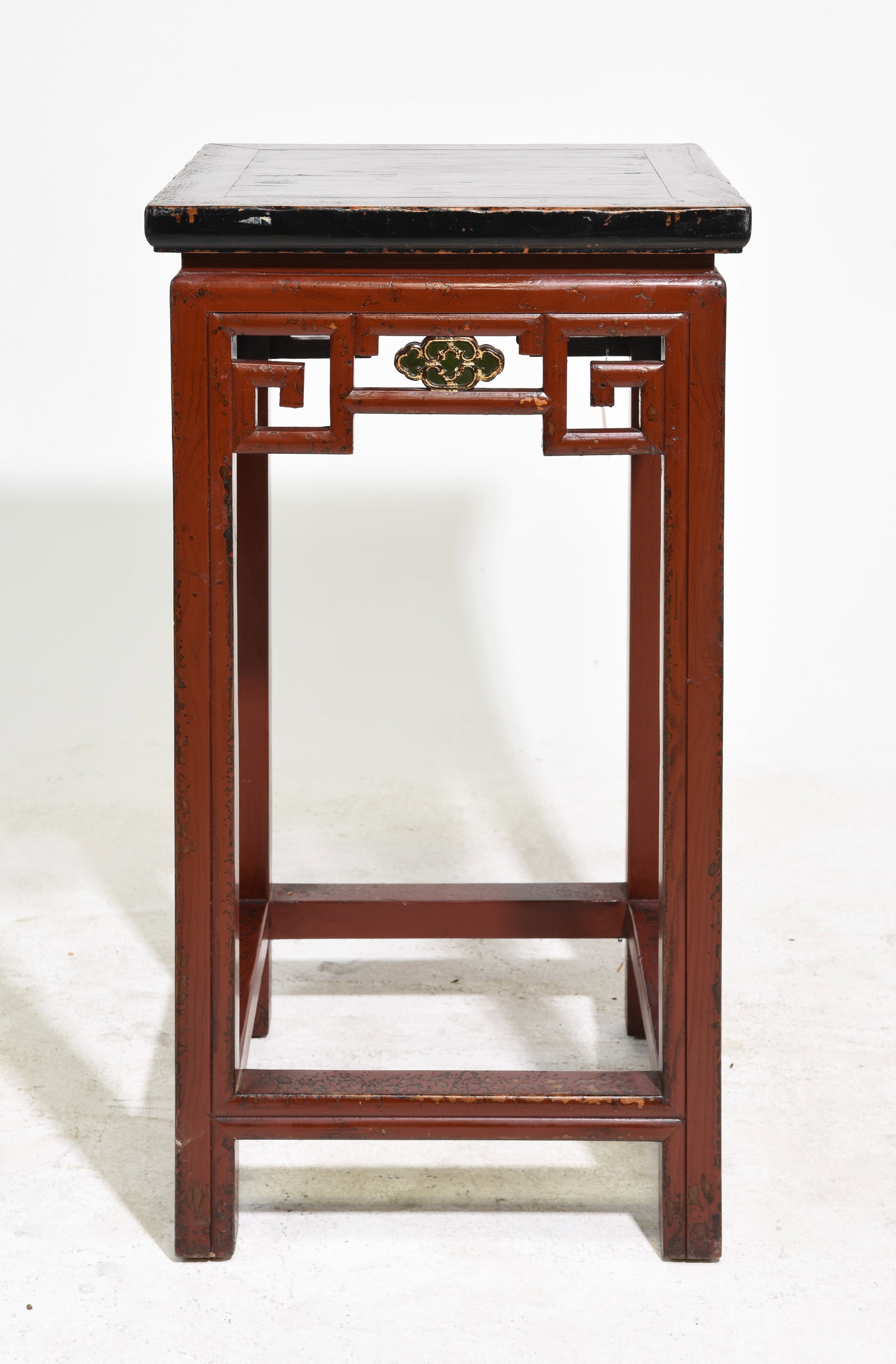 Asian Style Painted Table / Plant Stand (1 of 3)