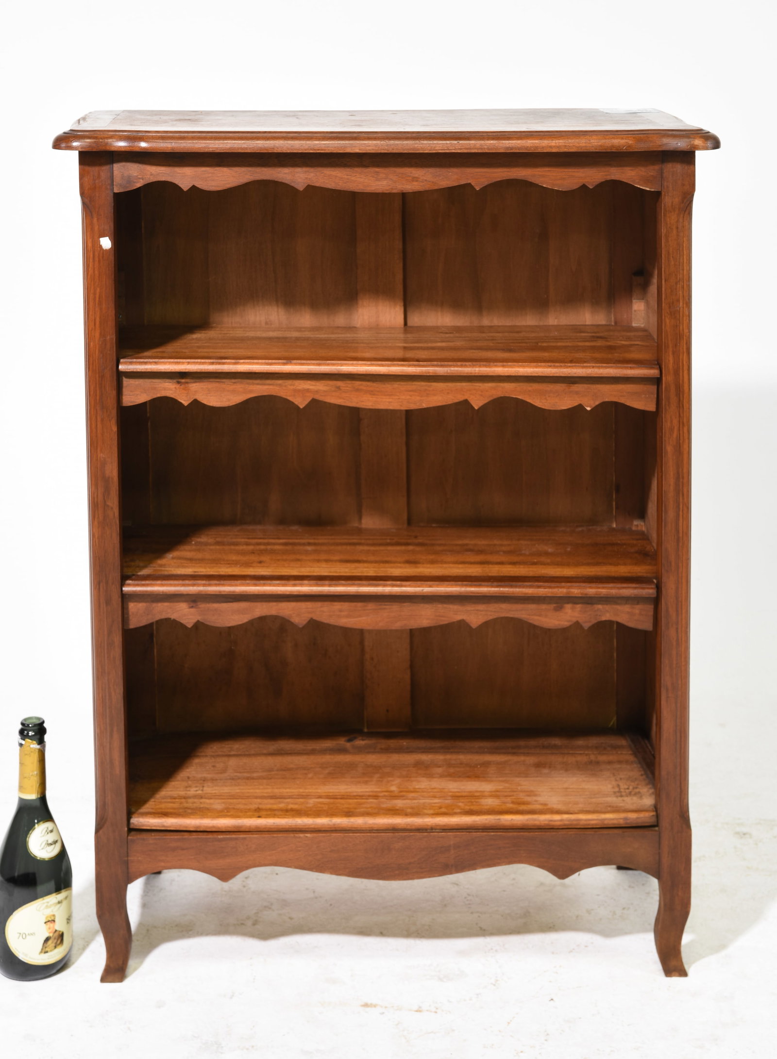 Louis XV Style Oak Open Bookshelf (1 of 5)