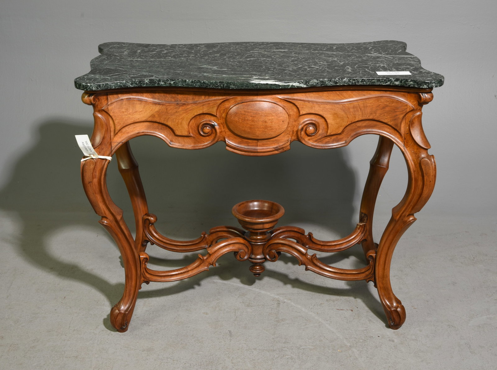 Danish Flower Box / Marble Top Table (1 of 8)