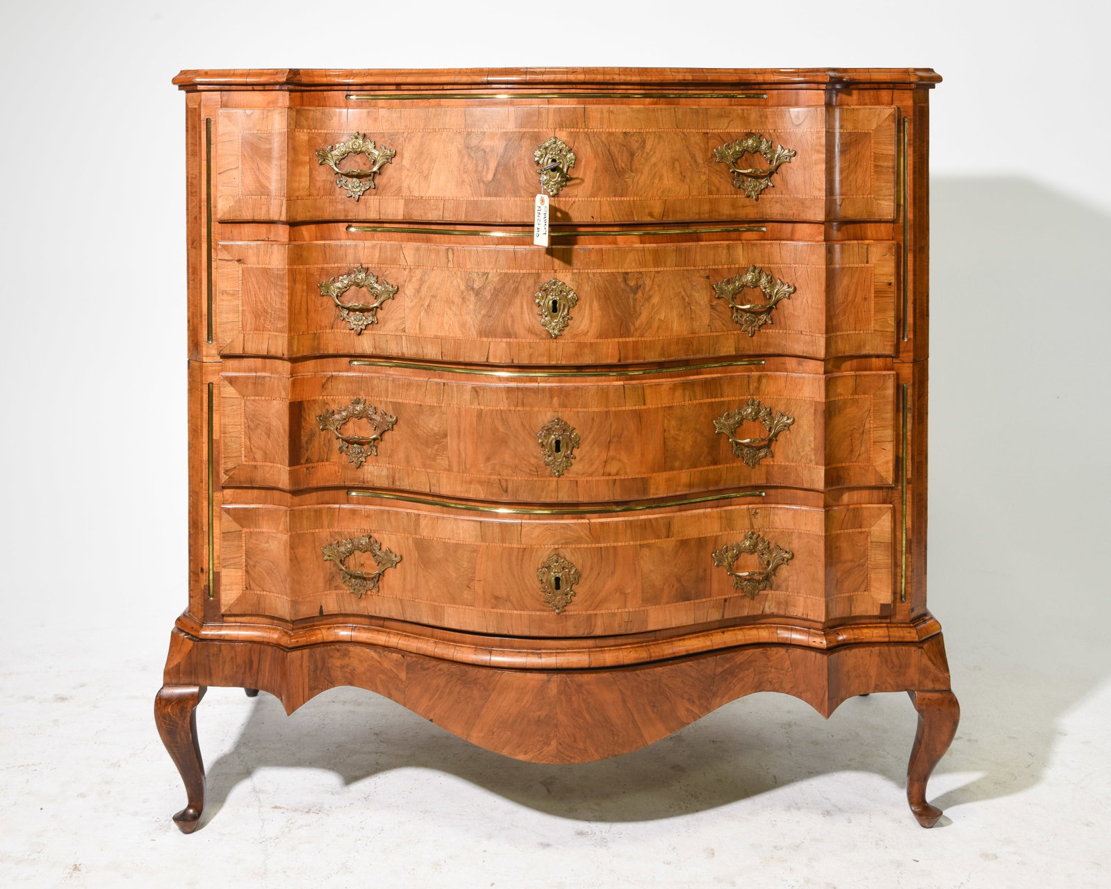 Danish Mahogany 4 Drawers Chest (1 of 6)