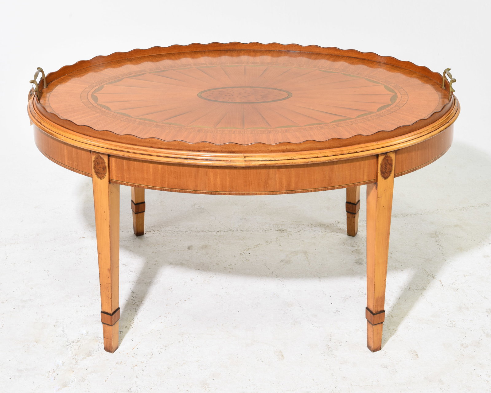 English Mahogany Lift Top Coffee Table (1 of 4)