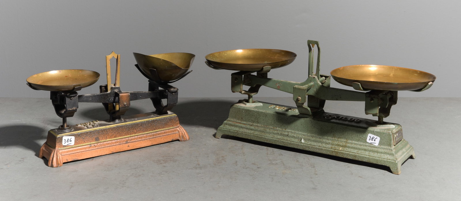 2 Assorted French Balance Scales (1 of 5)
