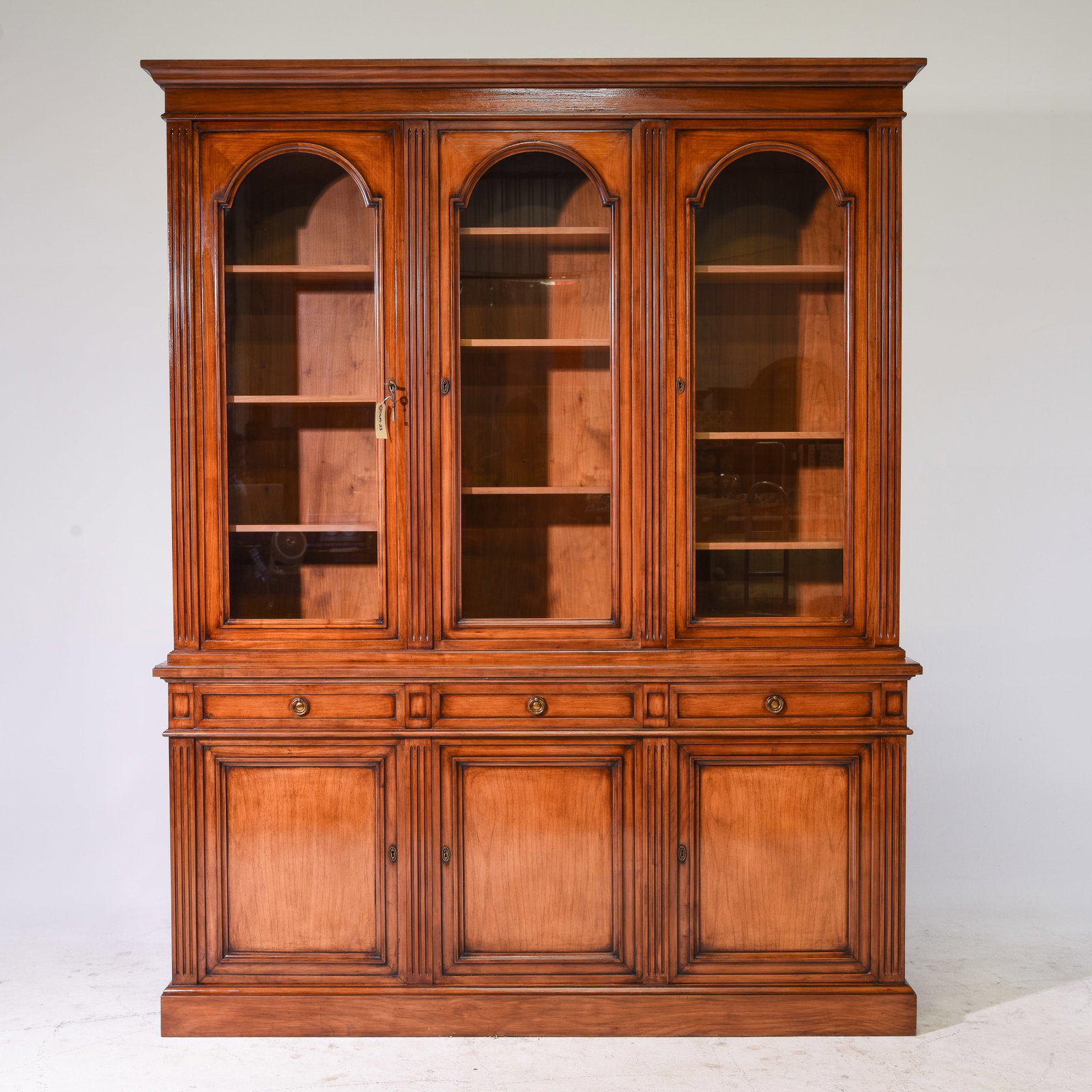 Louis XVI Style Bookcase / Cupboard (1 of 7)