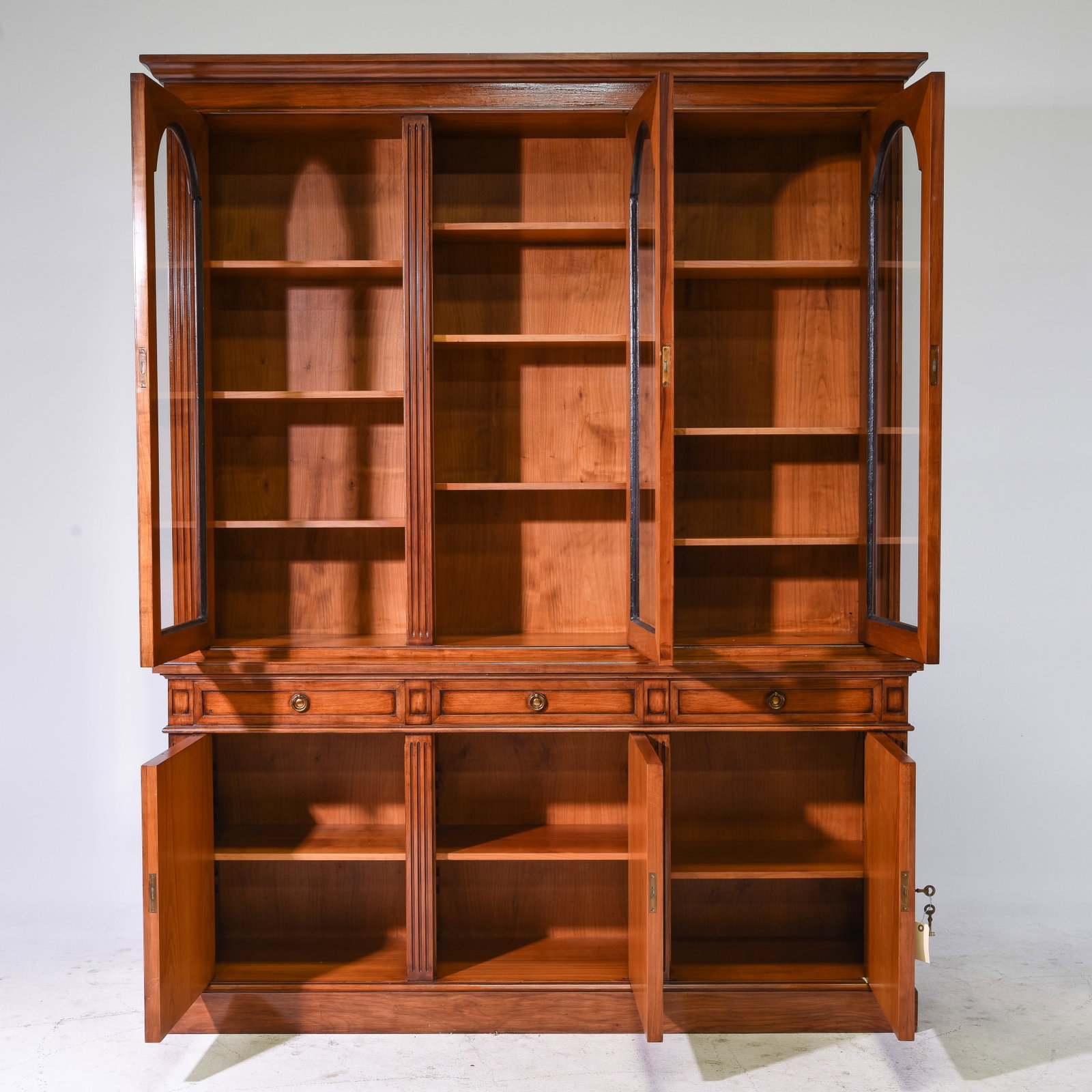 Louis XVI Style Bookcase / Cupboard - 2