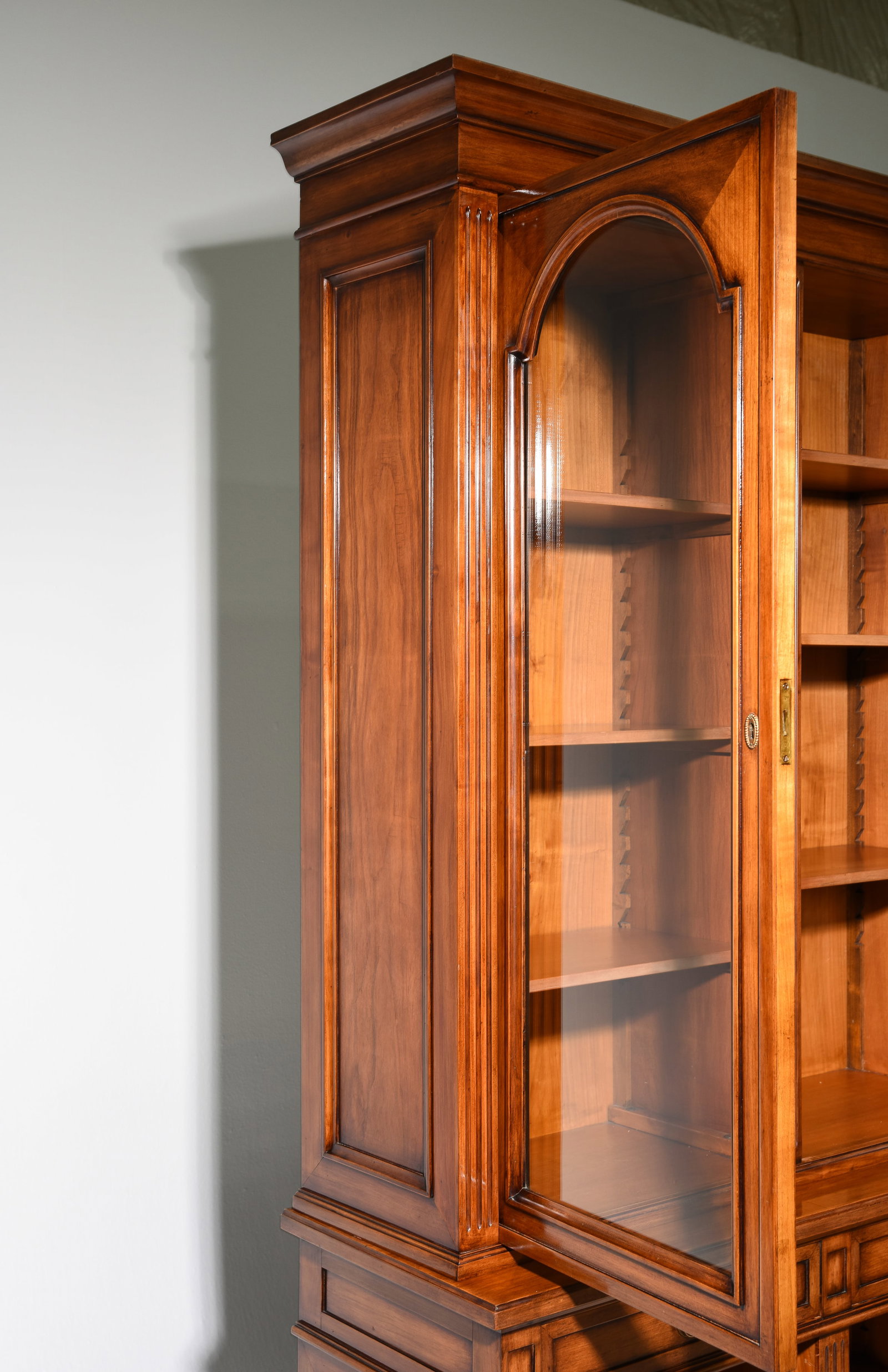 Louis XVI Style Bookcase / Cupboard - 3