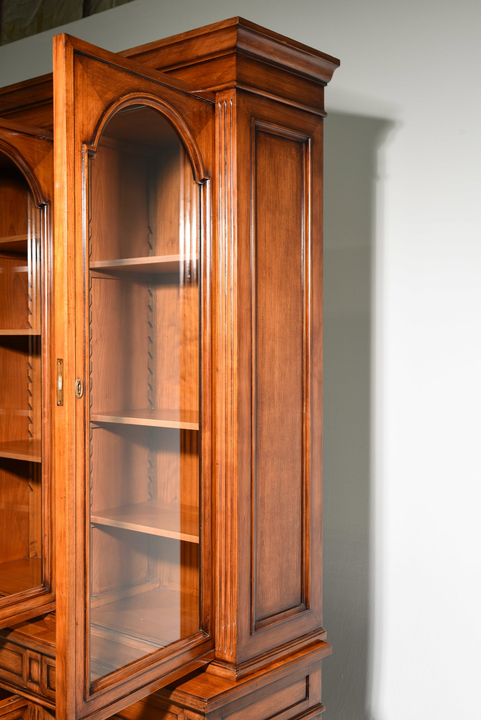 Louis XVI Style Bookcase / Cupboard - 5