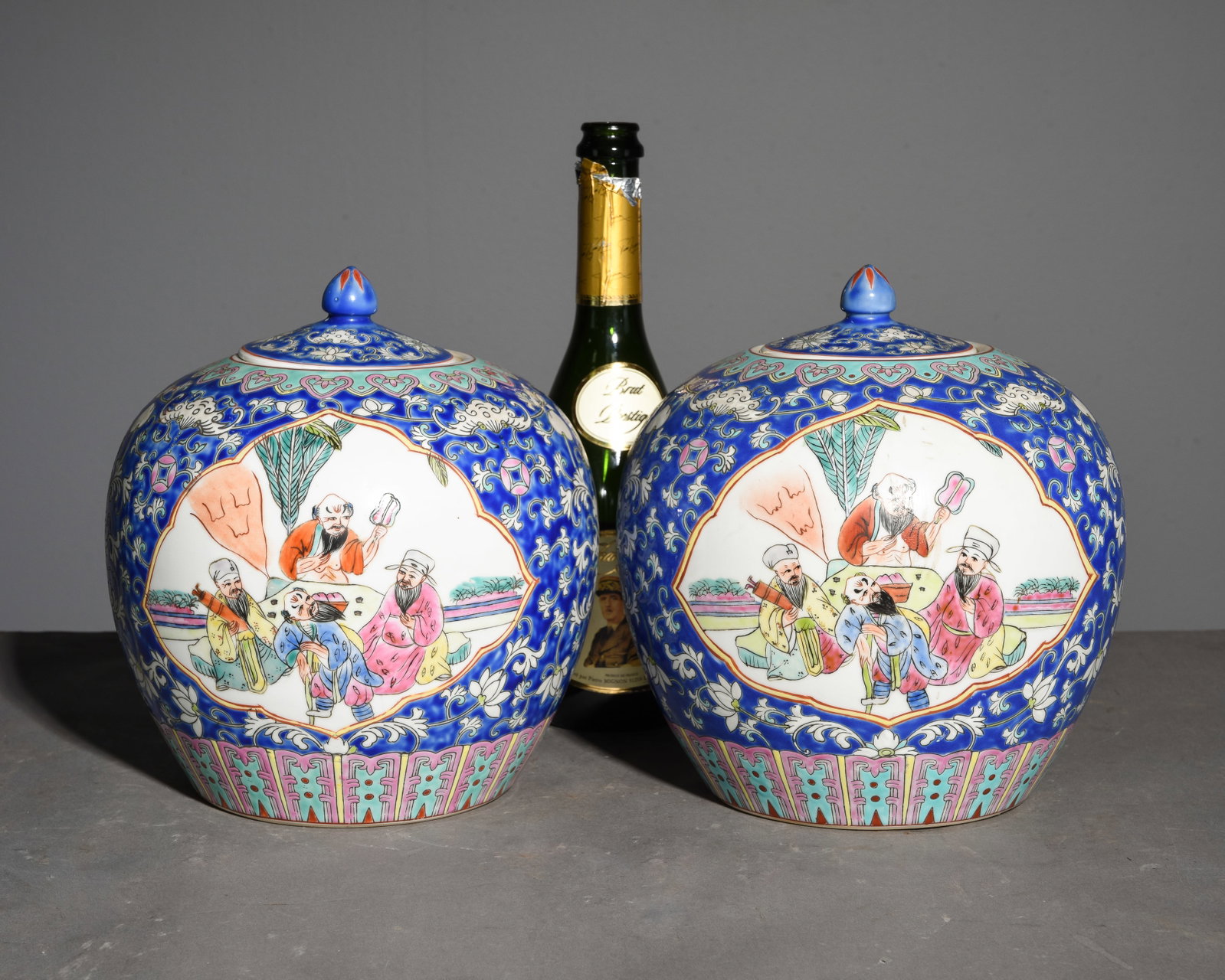 2 Chinese Temple / Ginger Jars (1 of 5)