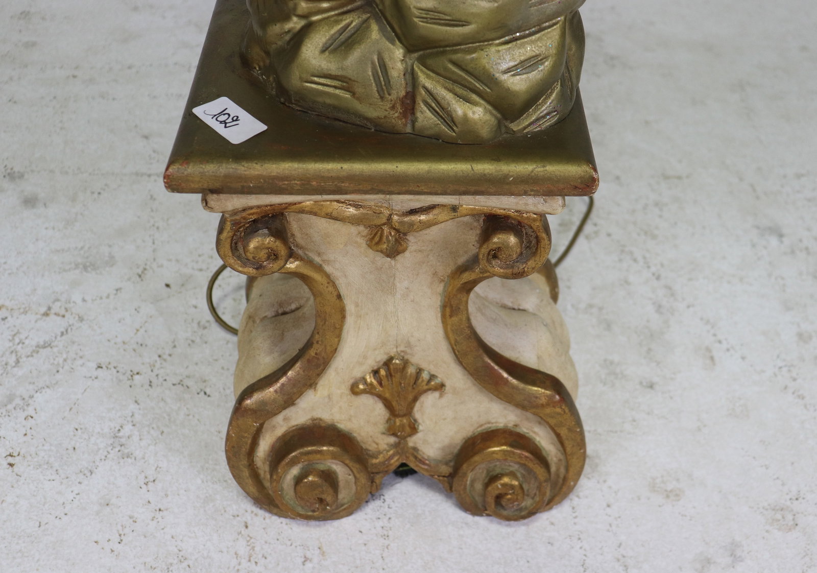 Polychrome Blackamoor Floor Lamp - 10