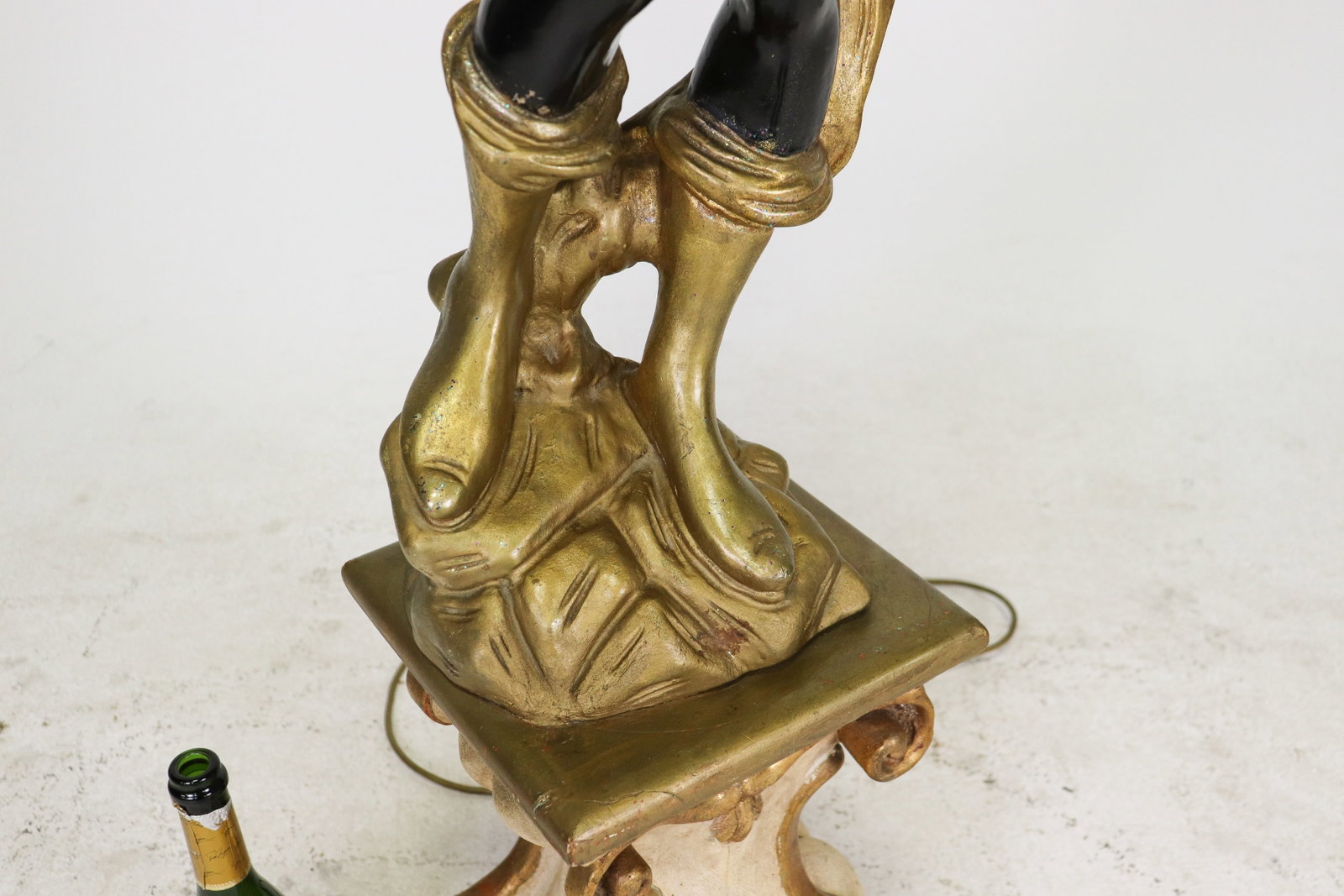 Polychrome Blackamoor Floor Lamp - 5