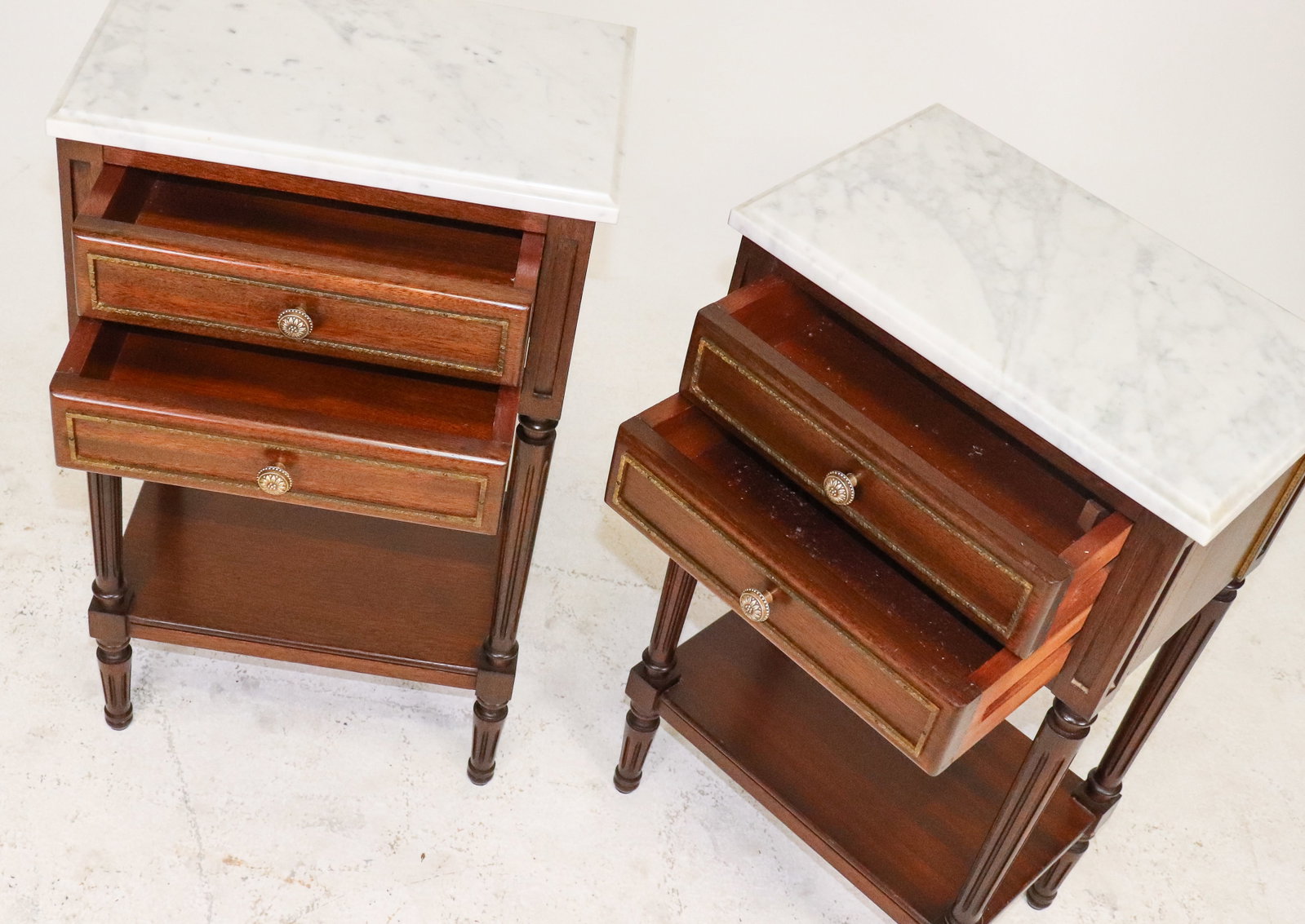 Louis XVI style nightstands - 2