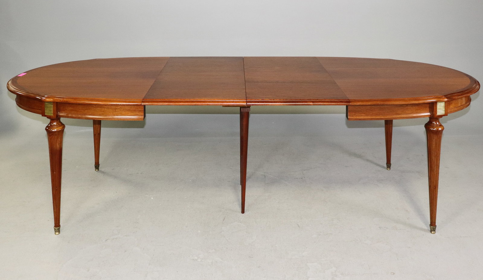 Louis XVI Style Dining Table with 2 Leaves - 3