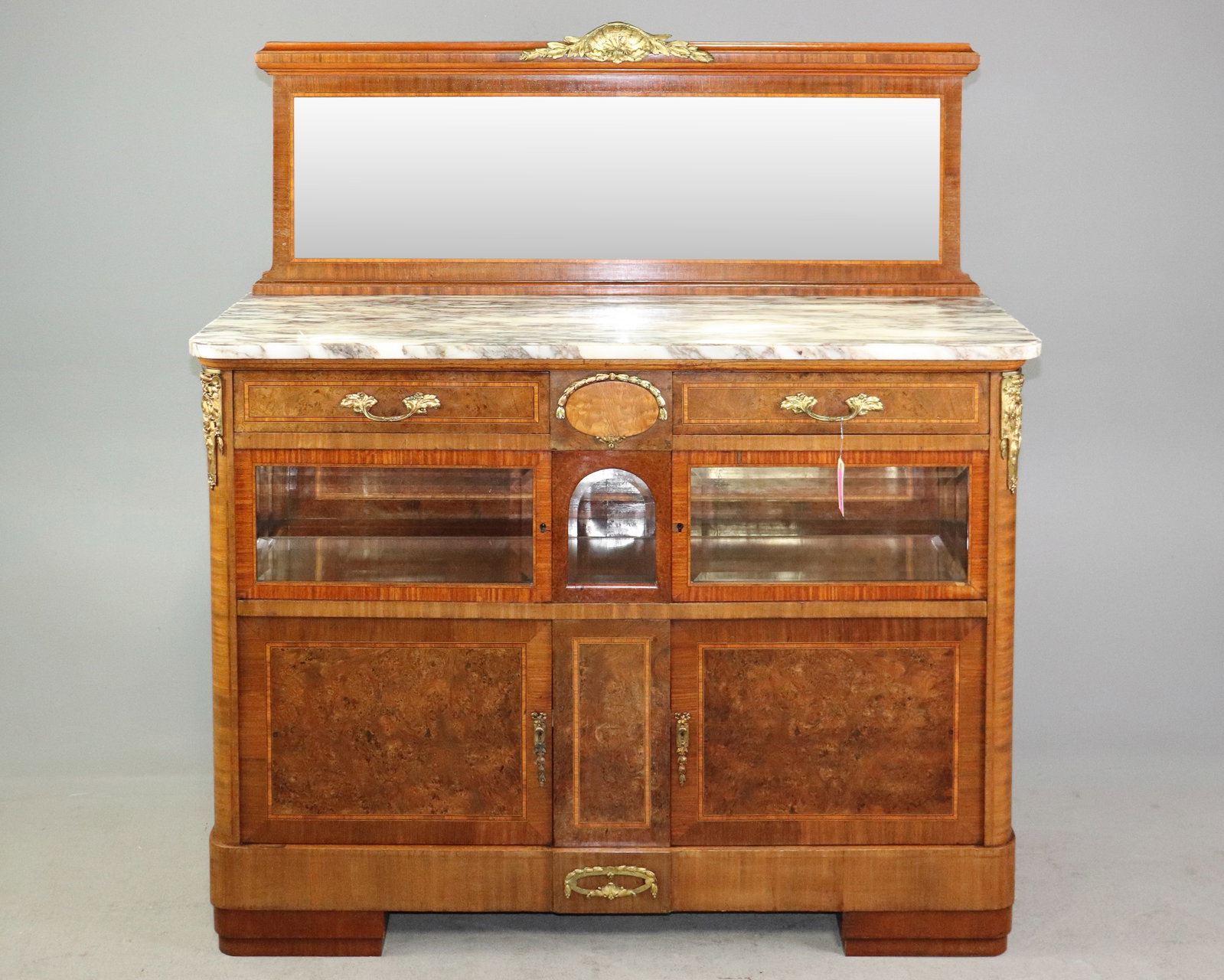 Louis XVI Style Marble Top Server (1 of 6)