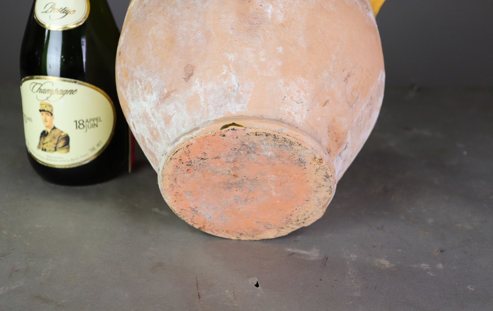French Small Yellow Glazed Confit Pot - 4