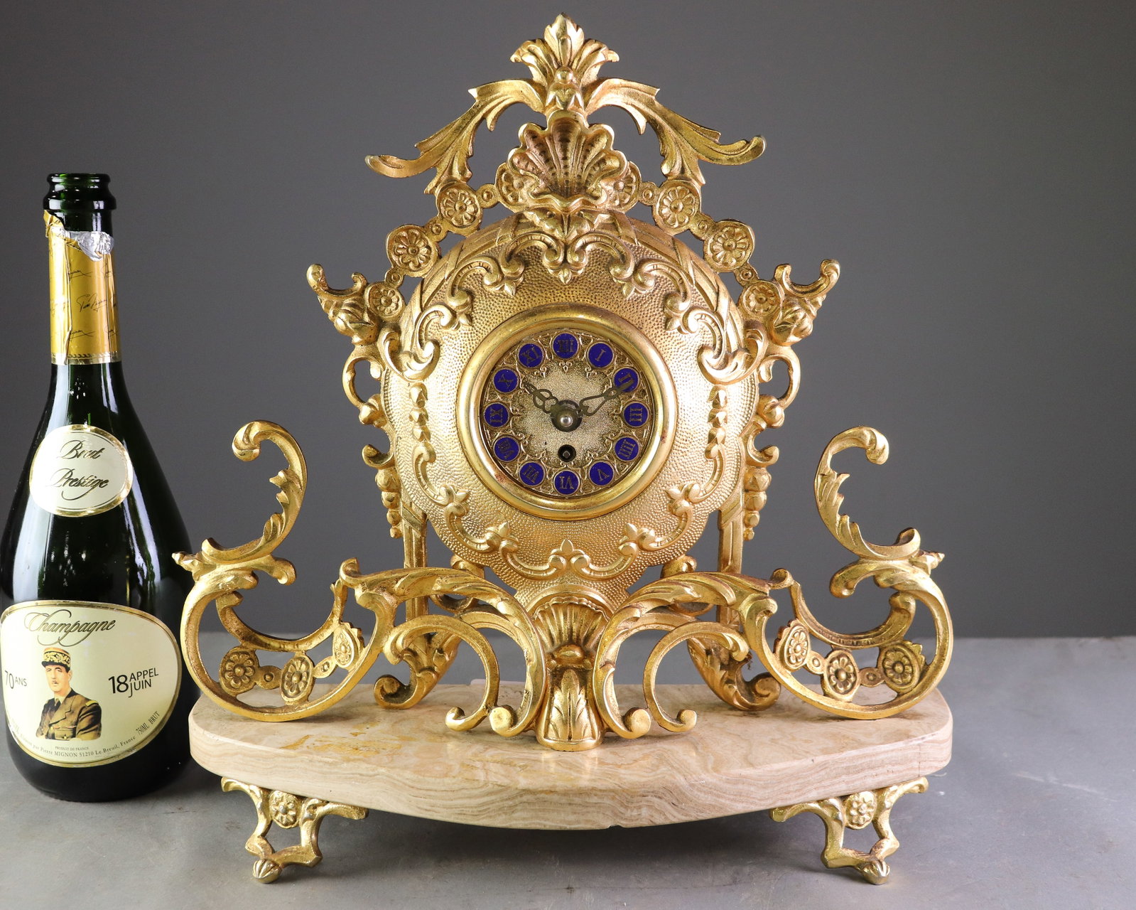 Louis XV Style Mantel Clock (1 of 5)