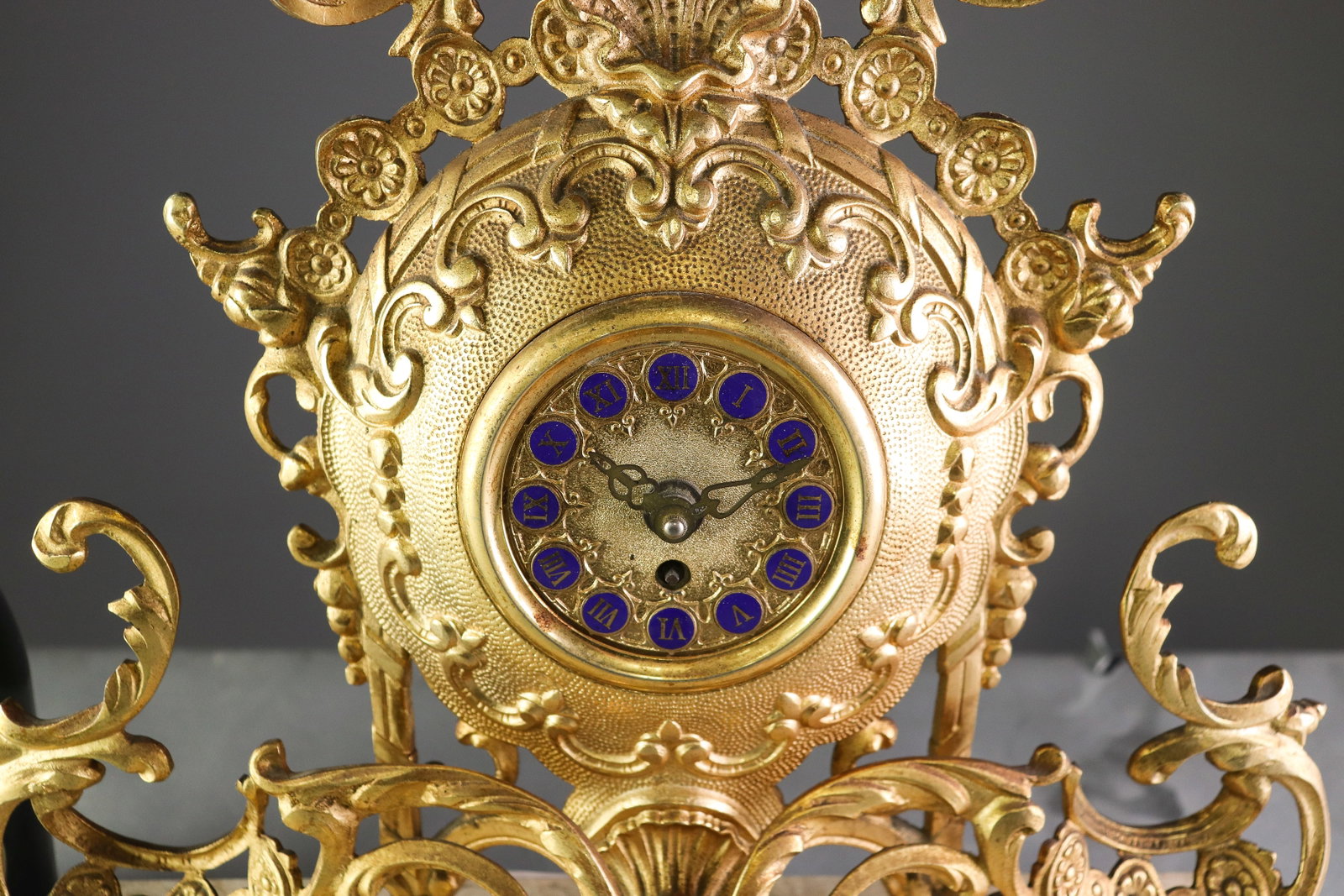 Louis XV Style Mantel Clock - 2