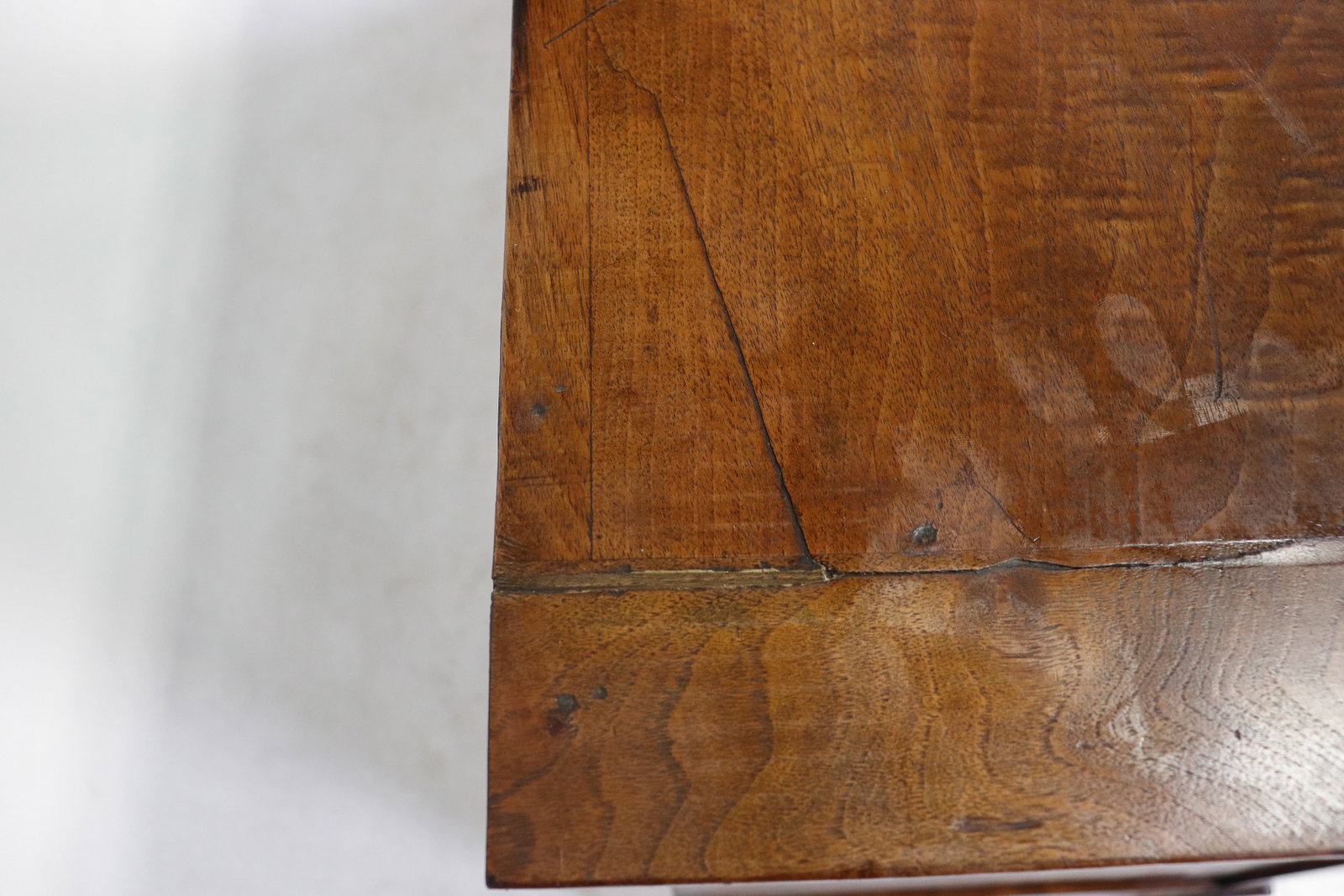 Louis Phillippe Style 4 Drawer Walnut Chest - 10