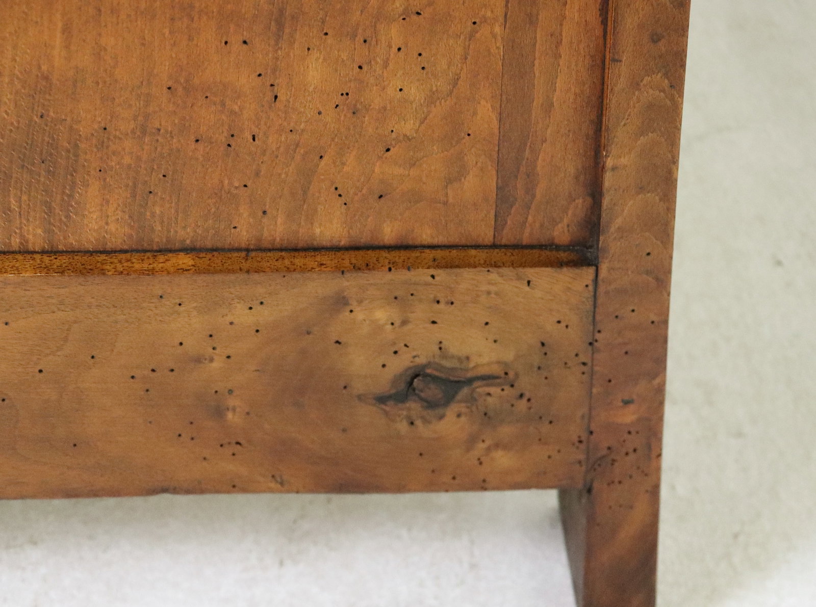 Louis Phillippe Style 4 Drawer Walnut Chest - 6
