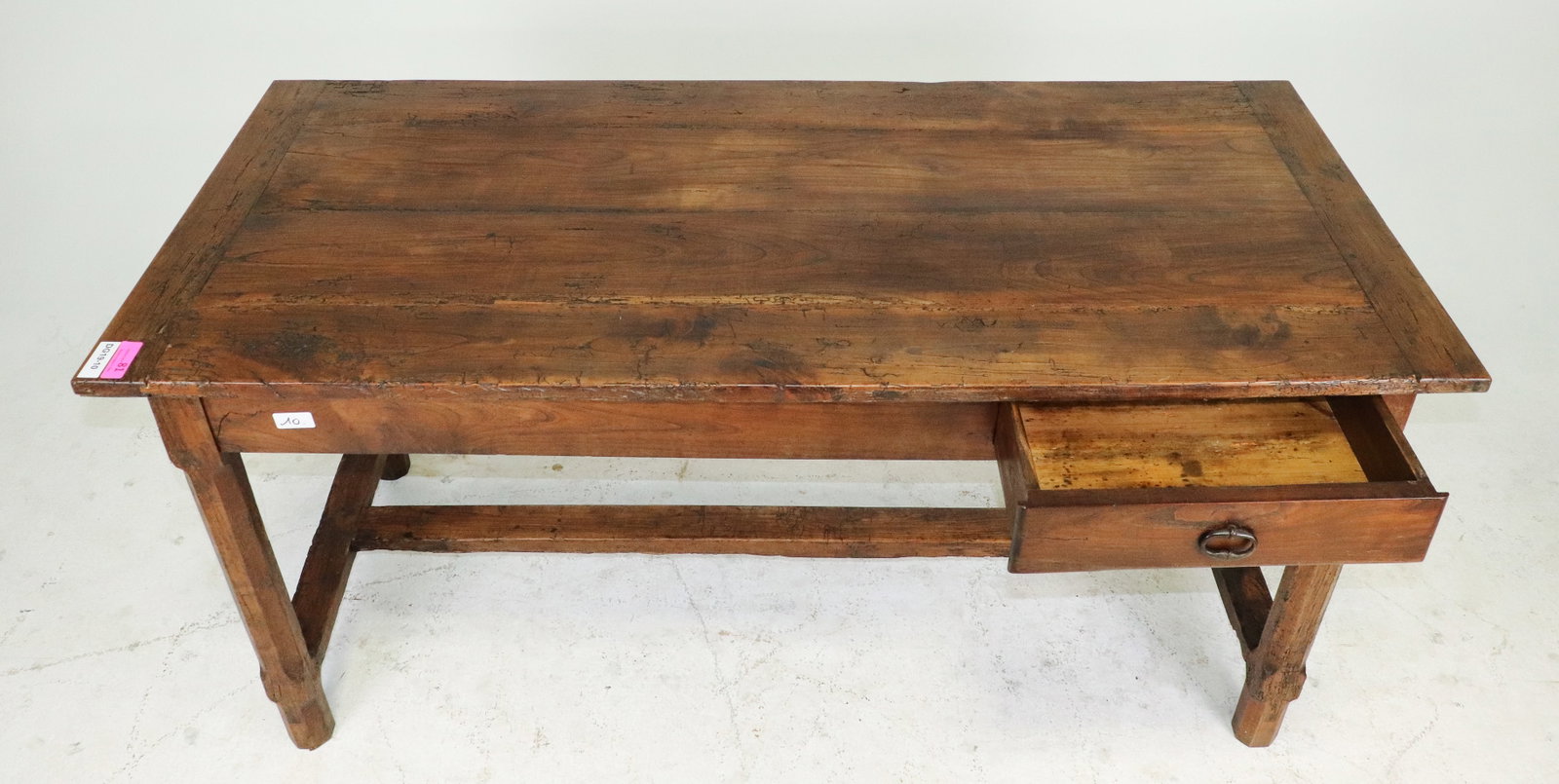 French Walnut Farm Table - 2