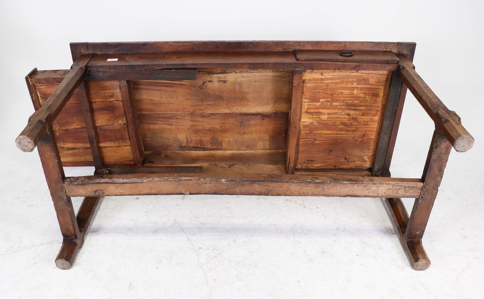French Walnut Farm Table - 5
