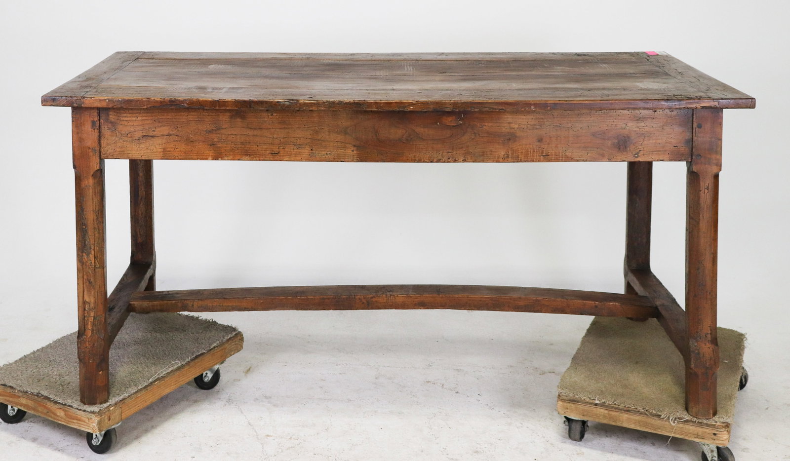 French Walnut Farm Table - 9