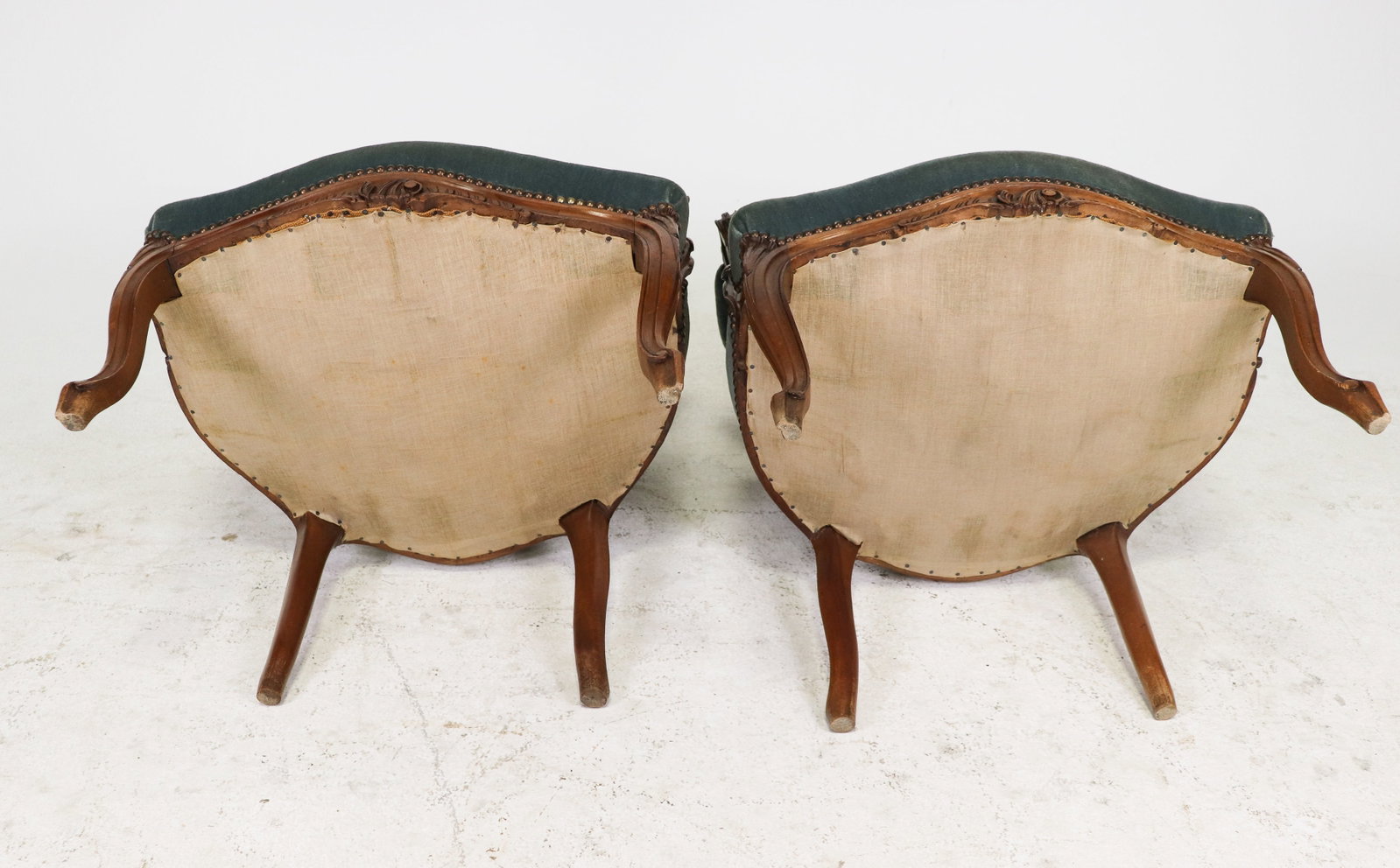 Pair Louis XV Style Armchairs - 5