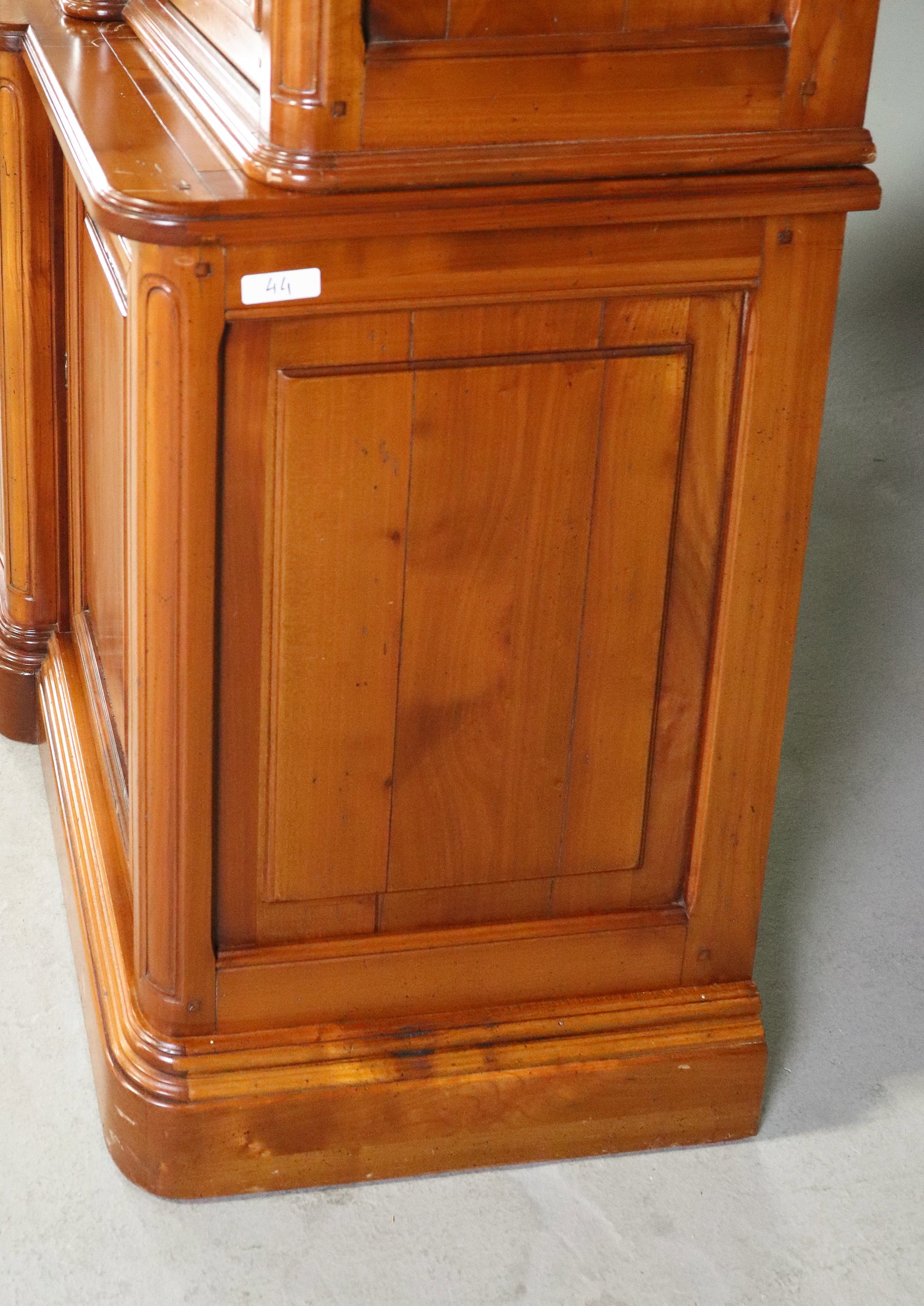 Louis Phillippe Style Bookcase/Cupboard - 7