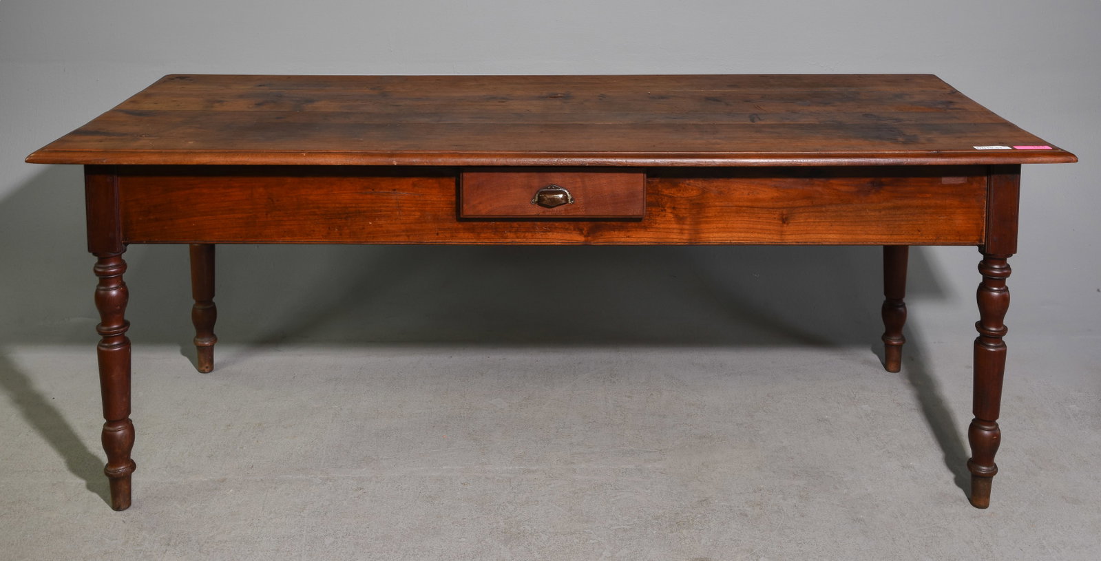 French Turned Leg Farmhouse Table (1 of 7)