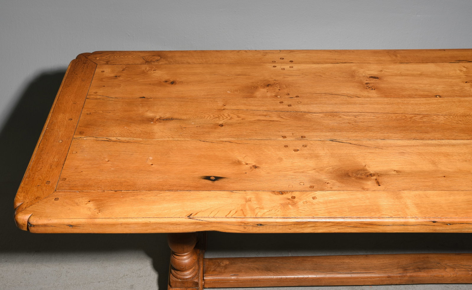French Oak Monastery Table - 2
