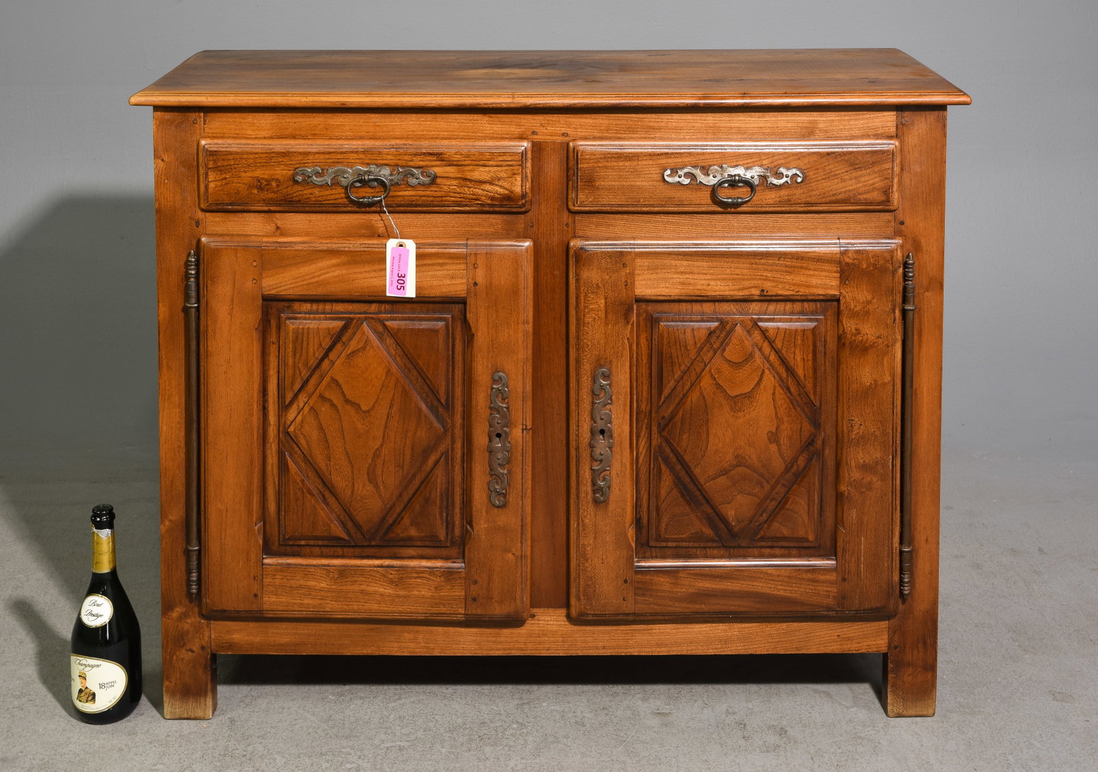 French Provincial Oak Buffet / Sideboard (1 of 5)